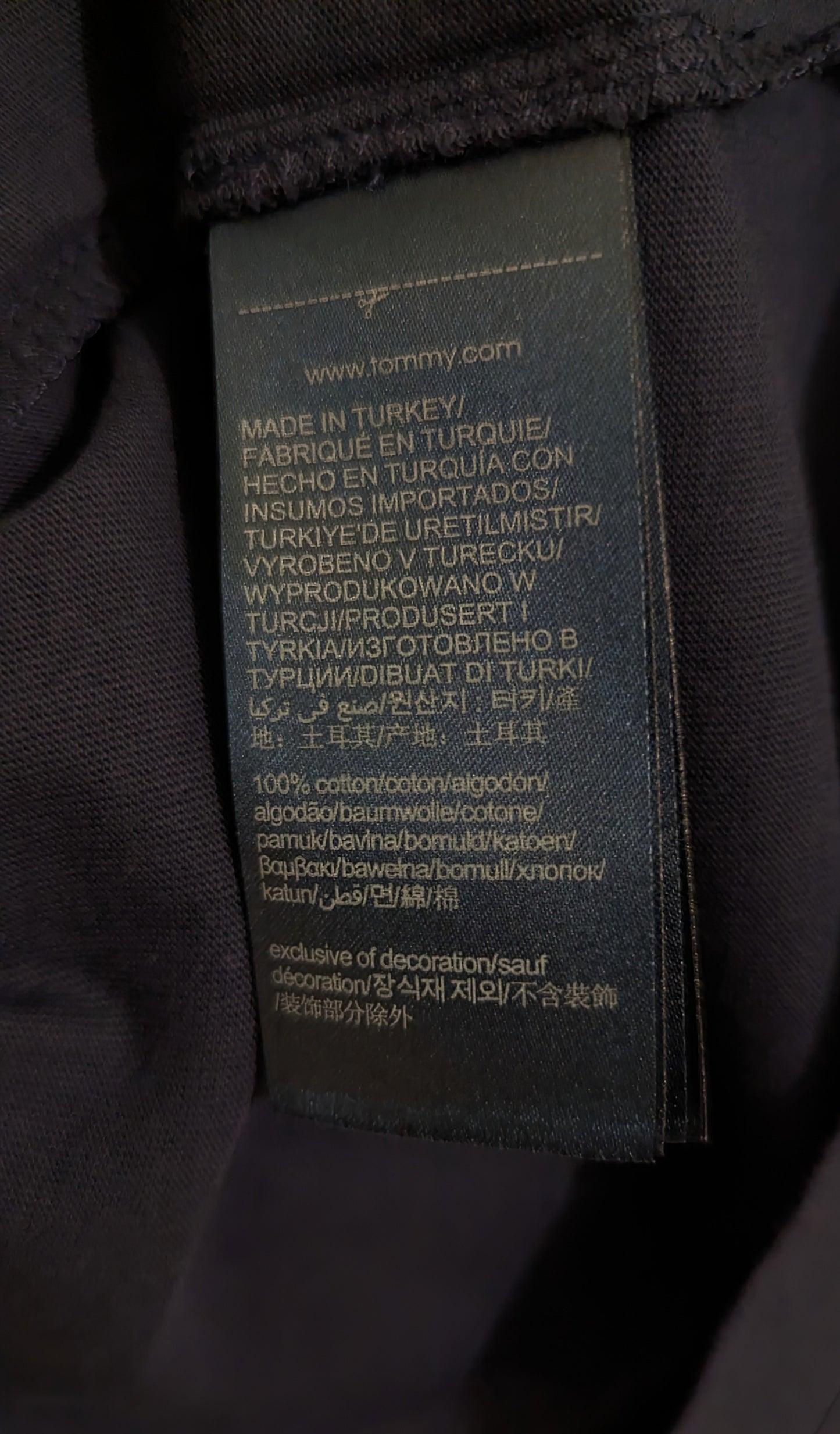 TOMMY JEANS Herren T-Shirt Gr. 3XL Plus Size