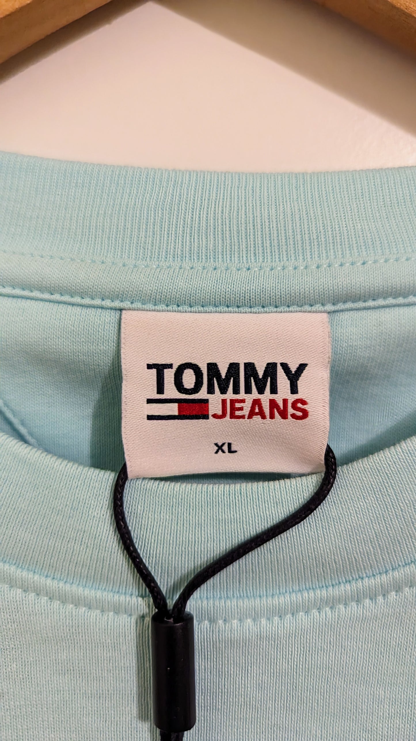 TOMMY JEANS Cropped Damen T-Shirt Gr. L