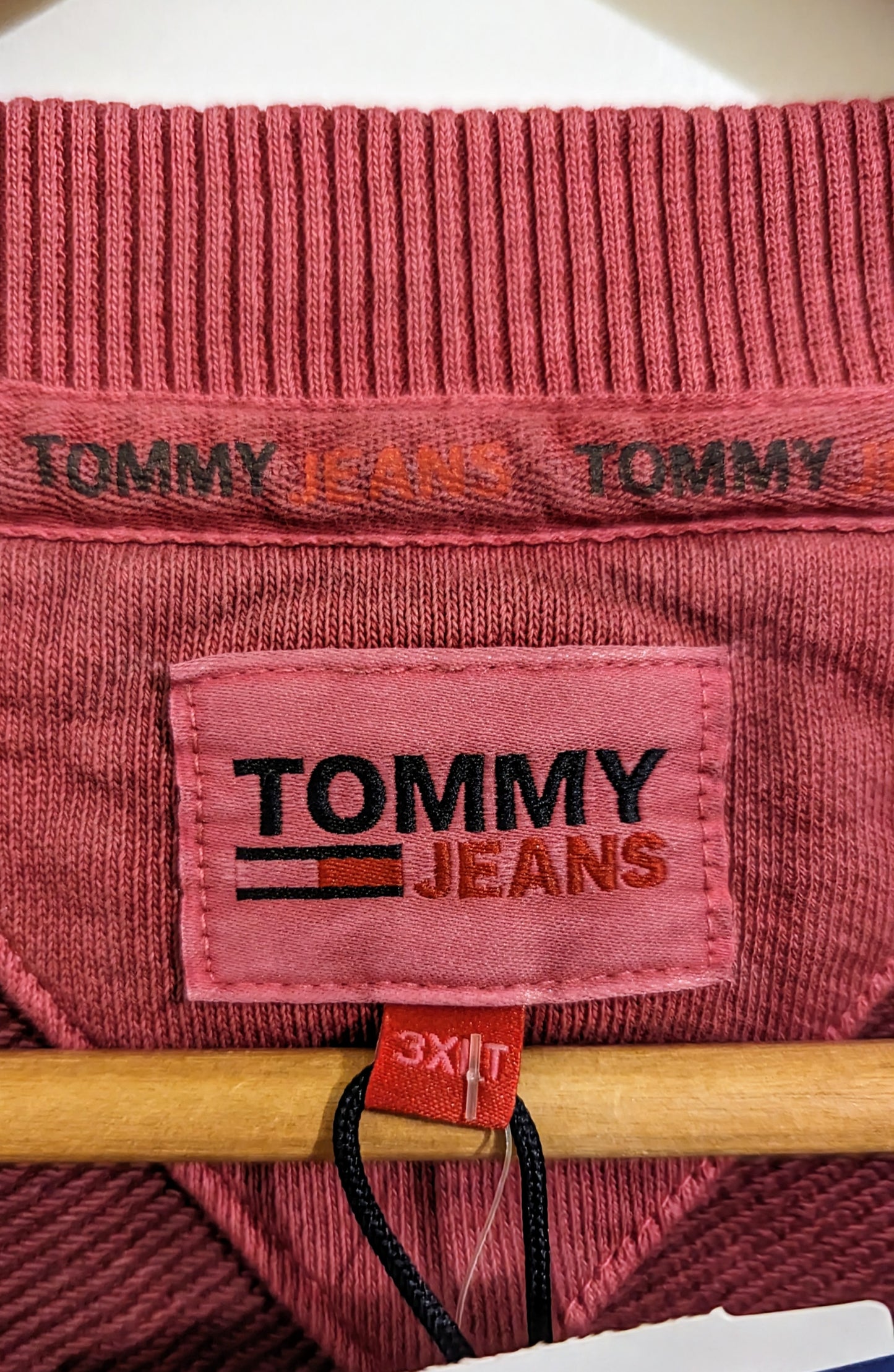 TOMMY JEANS Herren Sweatshirt Gr. 3XL Plus Size