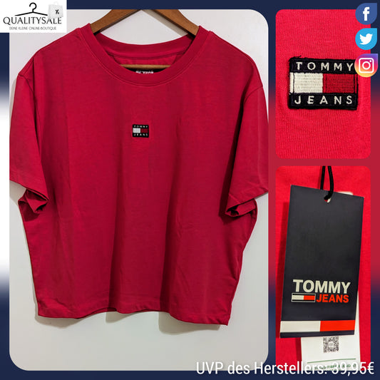 TOMMY JEANS Damen T-Shirt Gr. XL