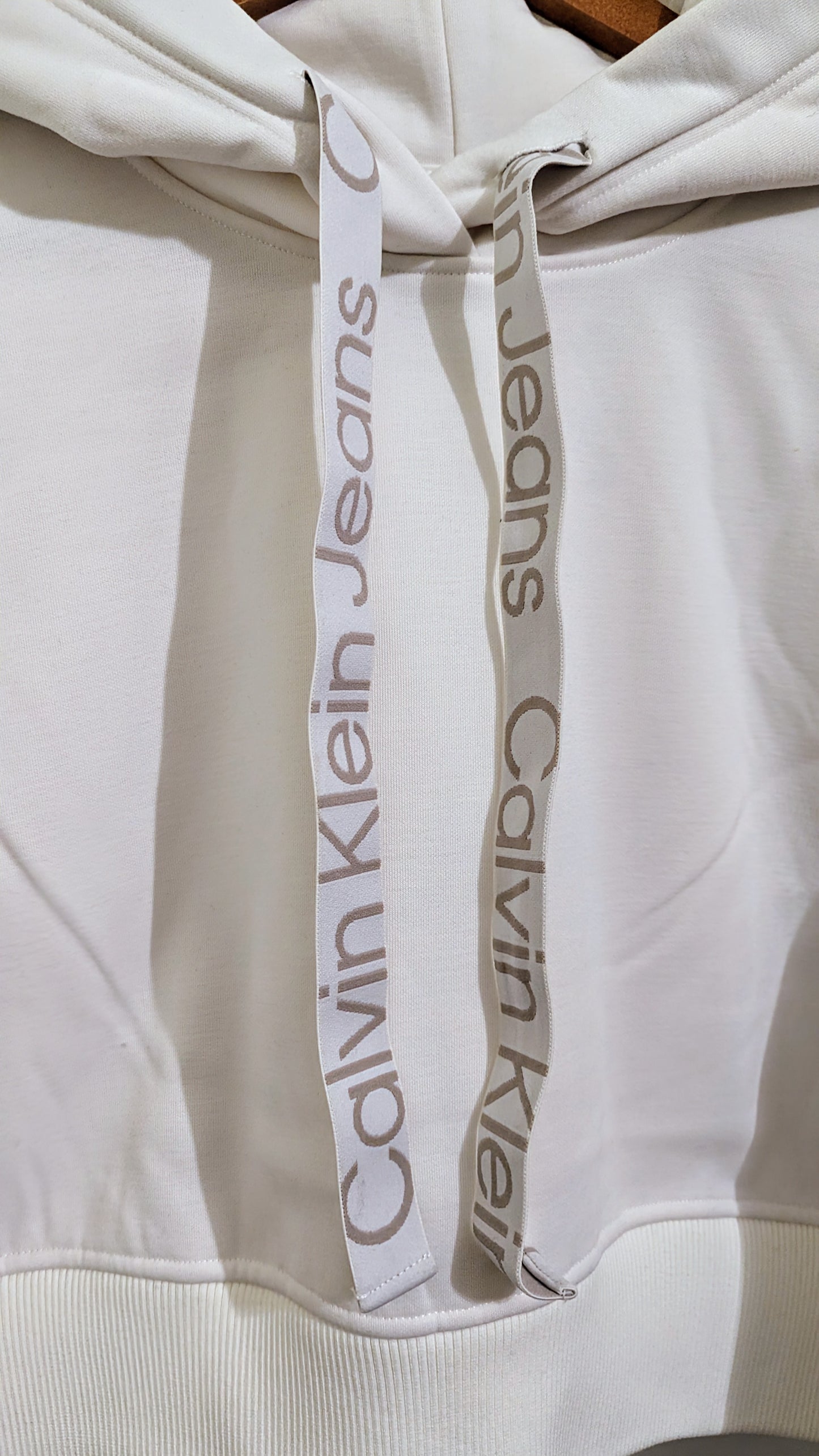 CALVIN KLEIN JEANS Cropped Damen Hoodie Gr. XL