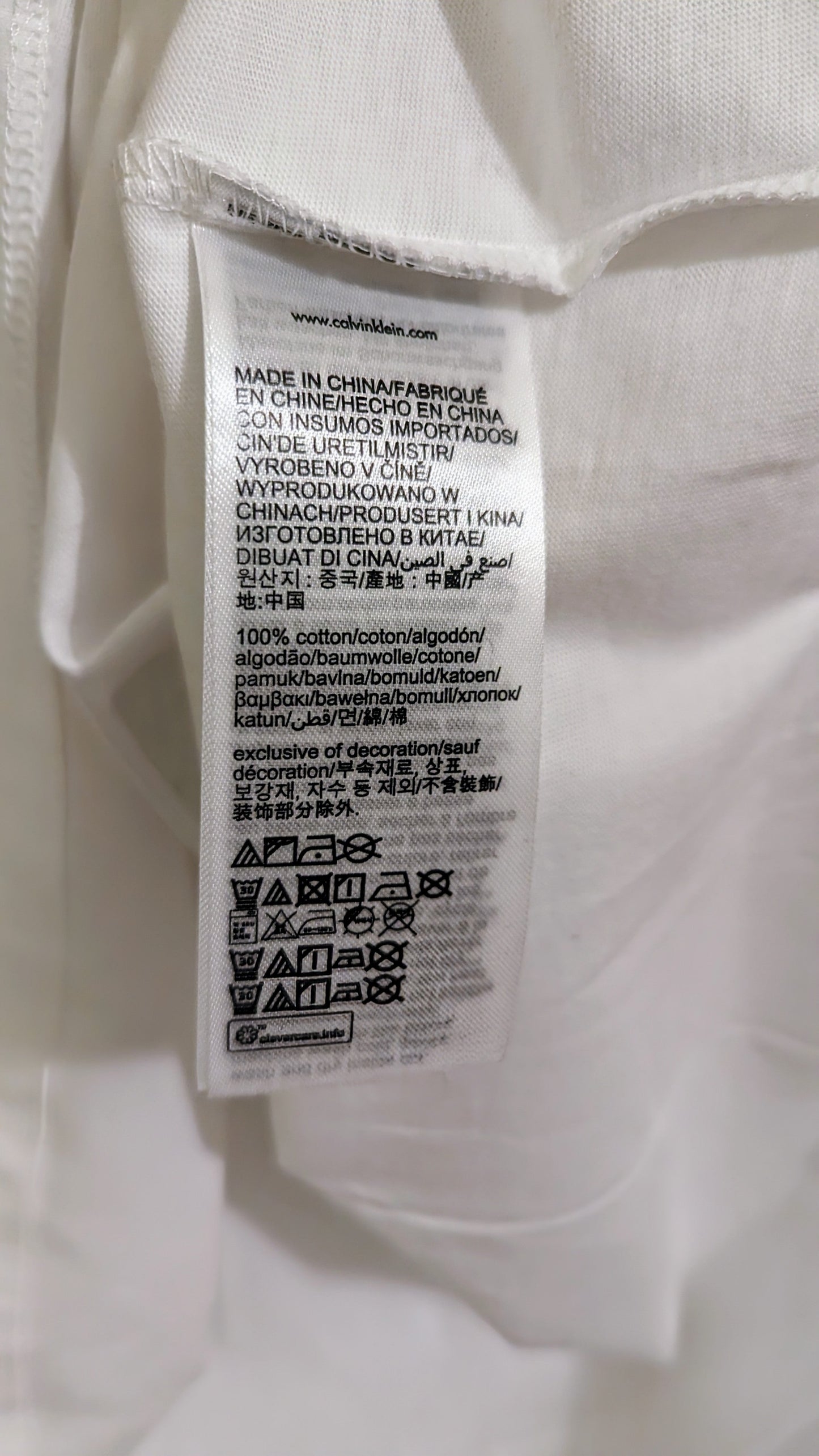 CALVIN KLEIN Damen T-Shirt Gr. 46