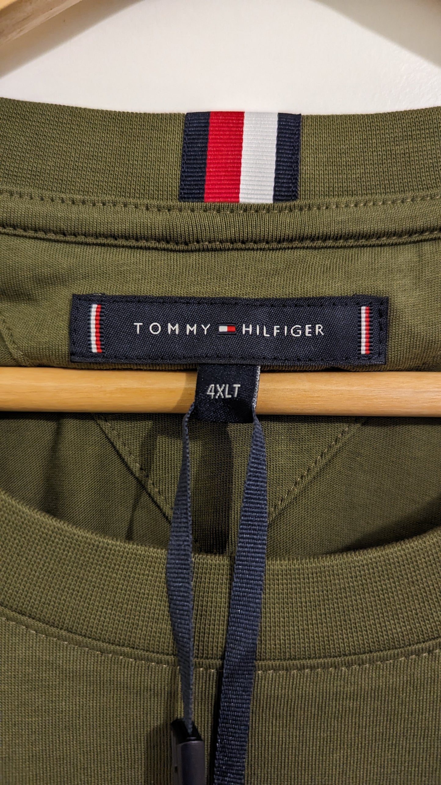 TOMMY HILFIGER Herren T-Shirt Gr. 4XL Plus Size