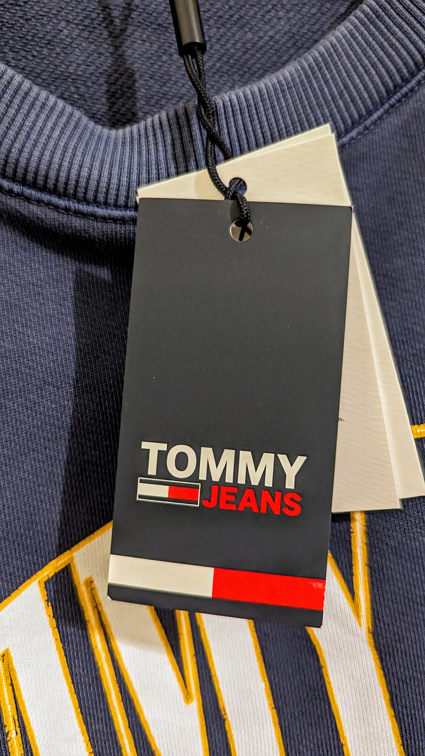 TOMMY JEANS Herren Sweatshirt Gr. 4XL Plus Size