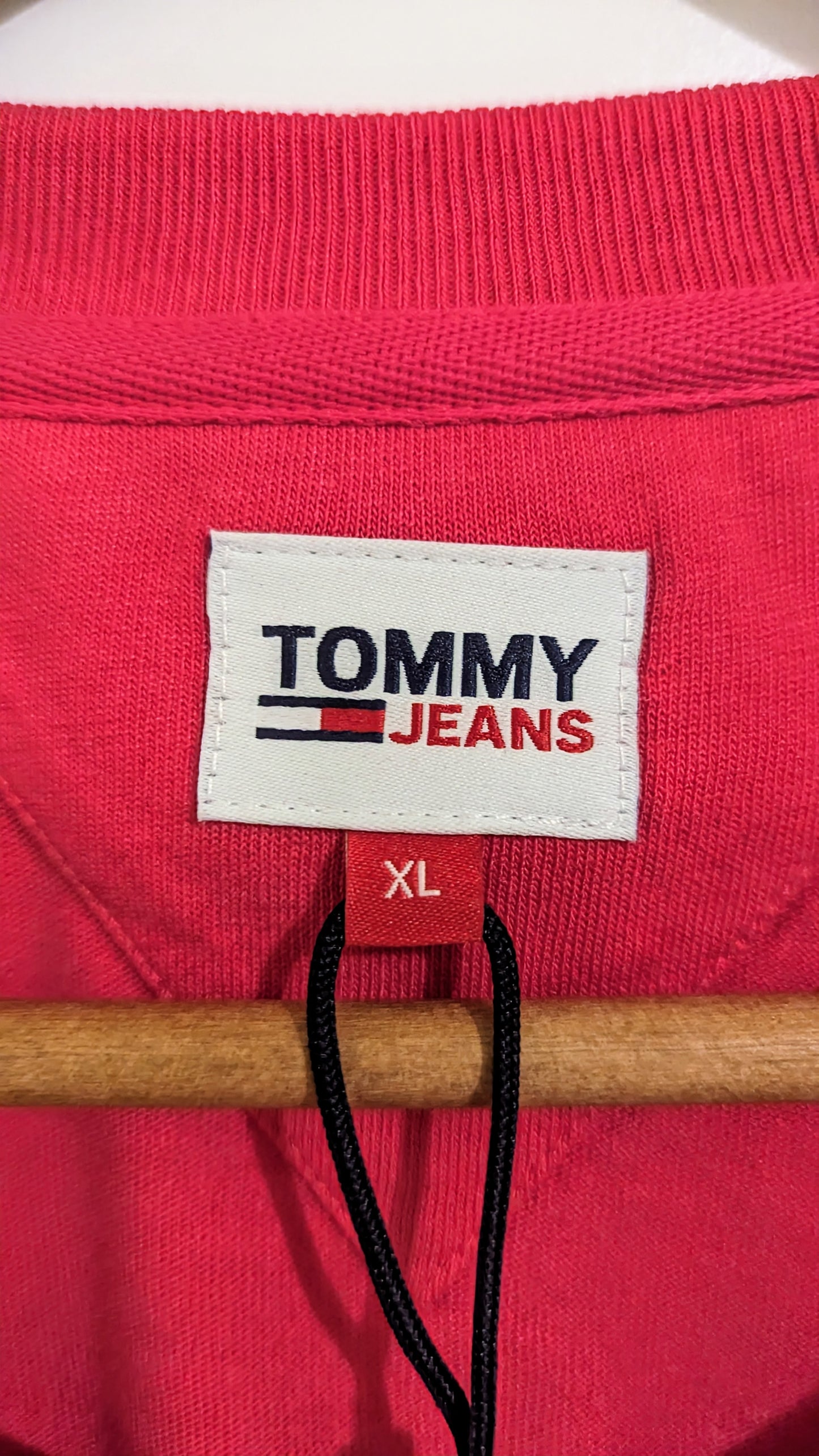 TOMMY JEANS Damen T-Shirt Gr. XL
