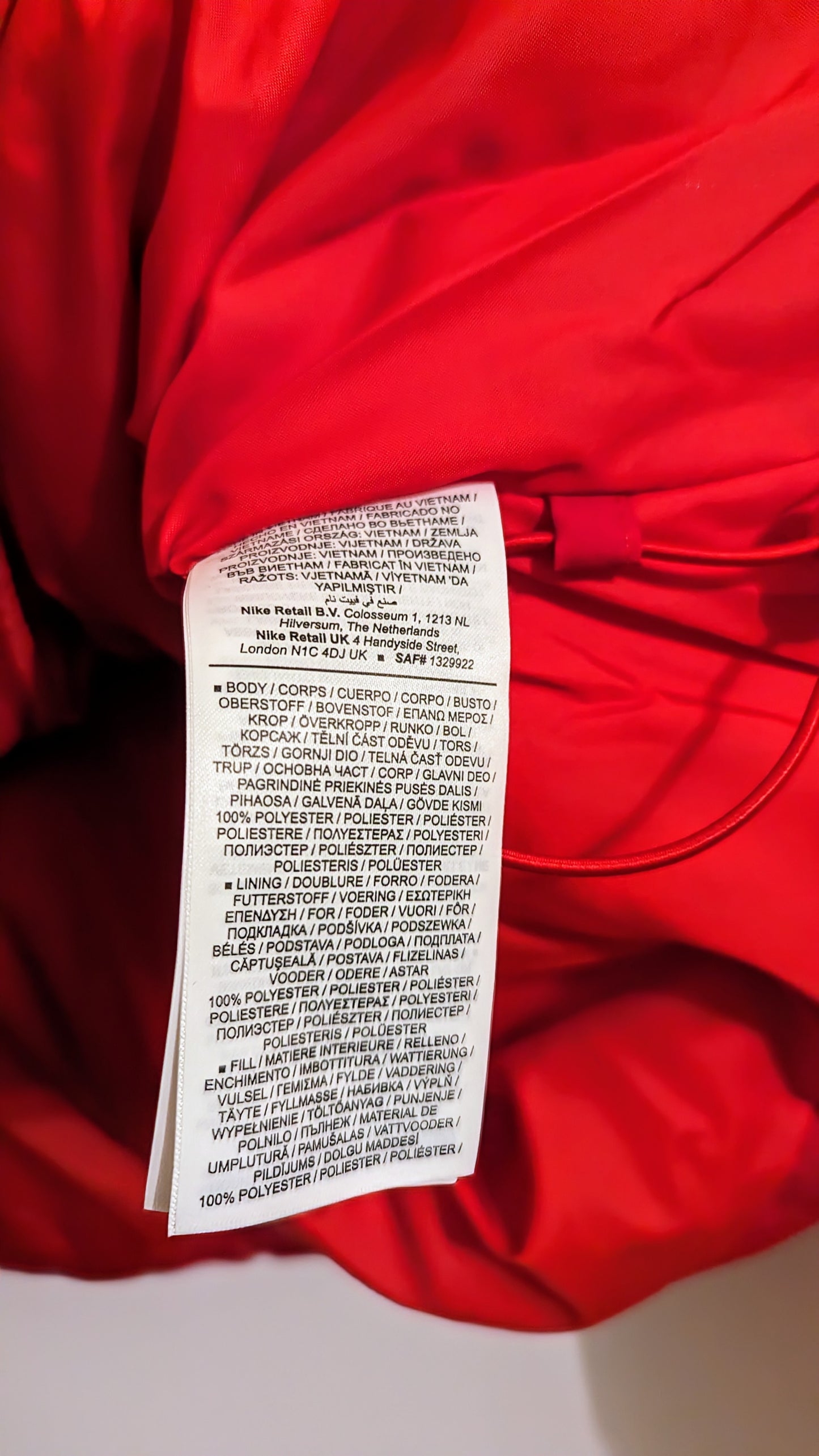 NIKE Damen Winterjacke Gr. 48