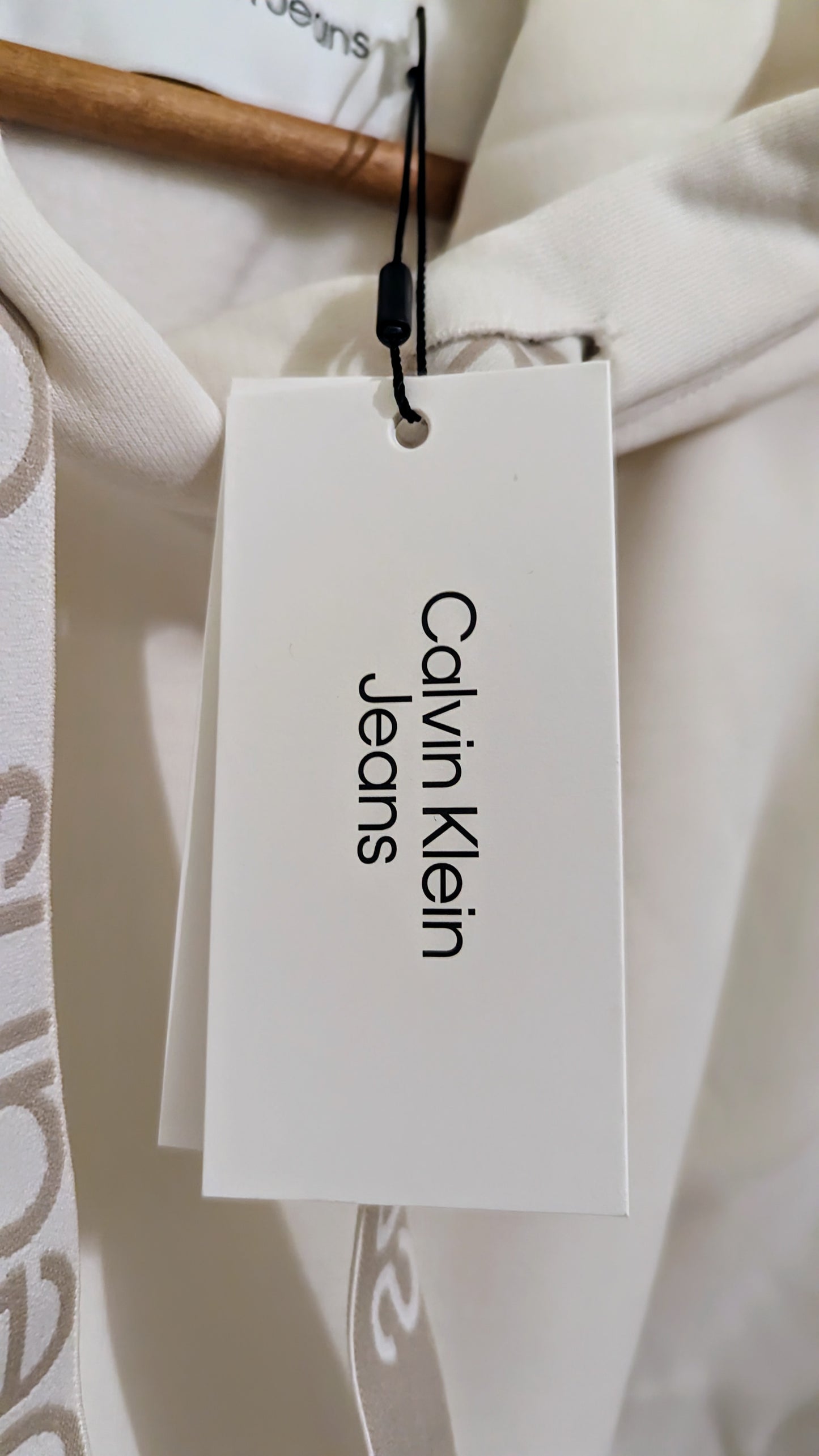 CALVIN KLEIN JEANS Cropped Damen Hoodie Gr. XL