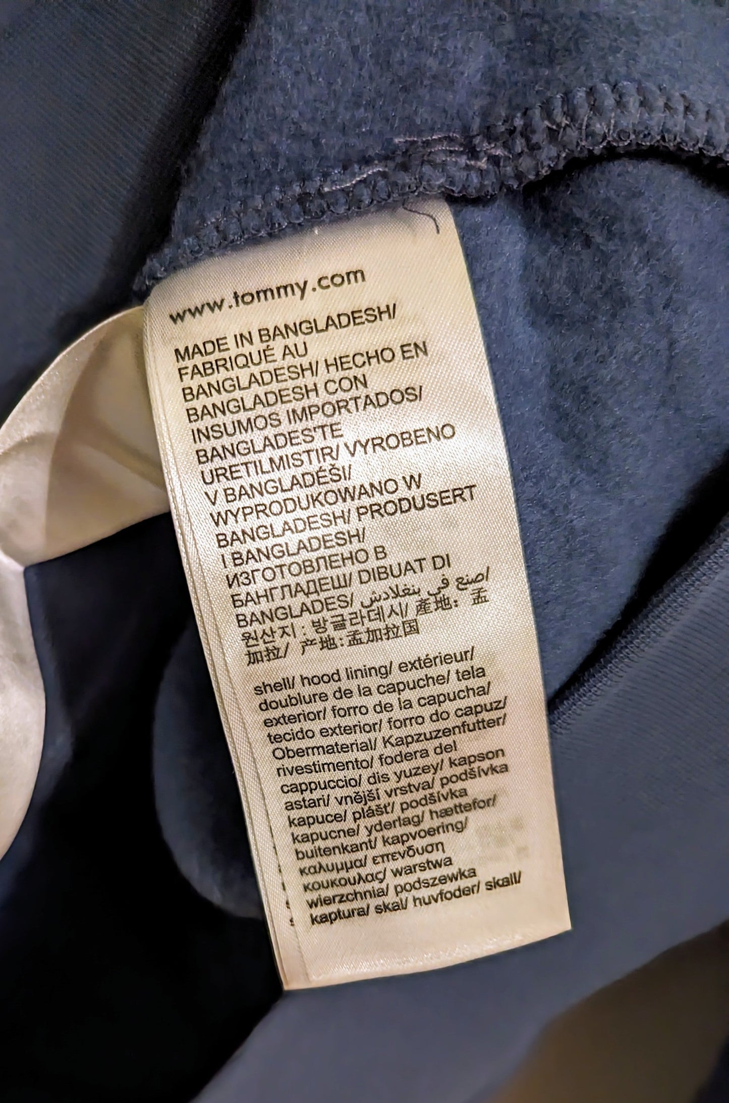 TOMMY HILFIGER Herren Hoodie Gr. 5XL Plus Size