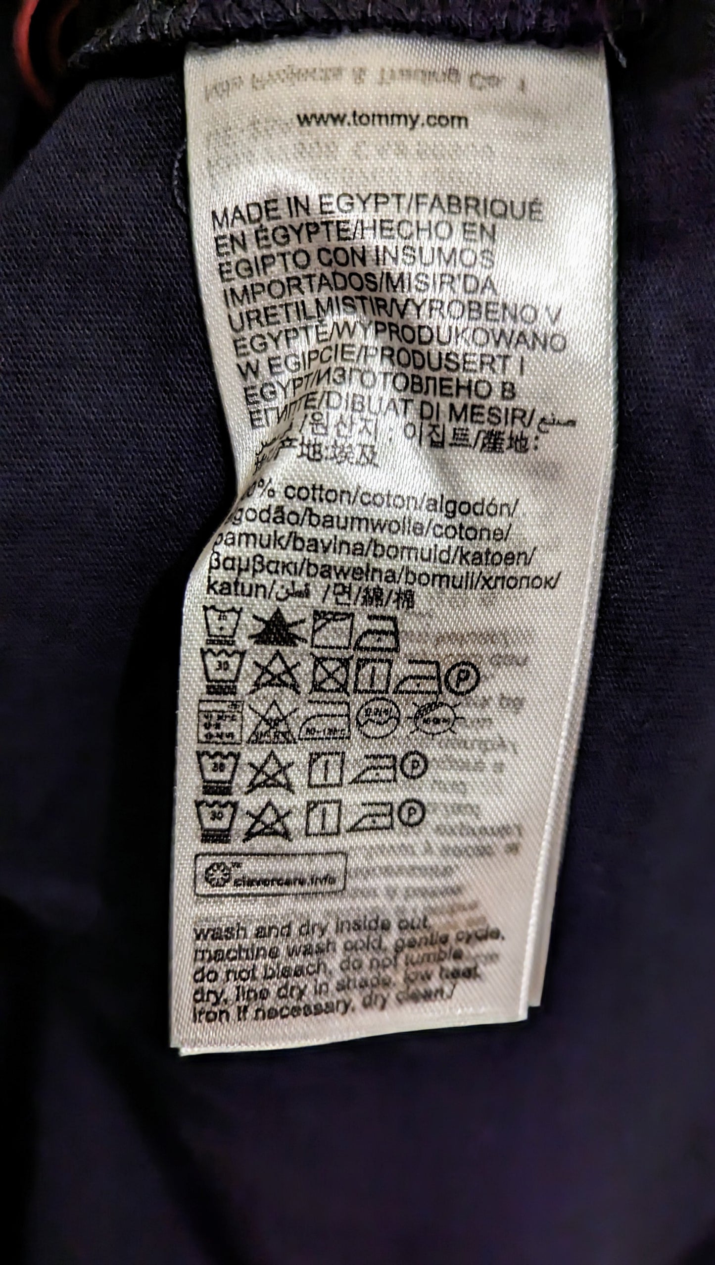 TOMMY HILFIGER Herren Langarmshirt Gr. 5XL Plus Size