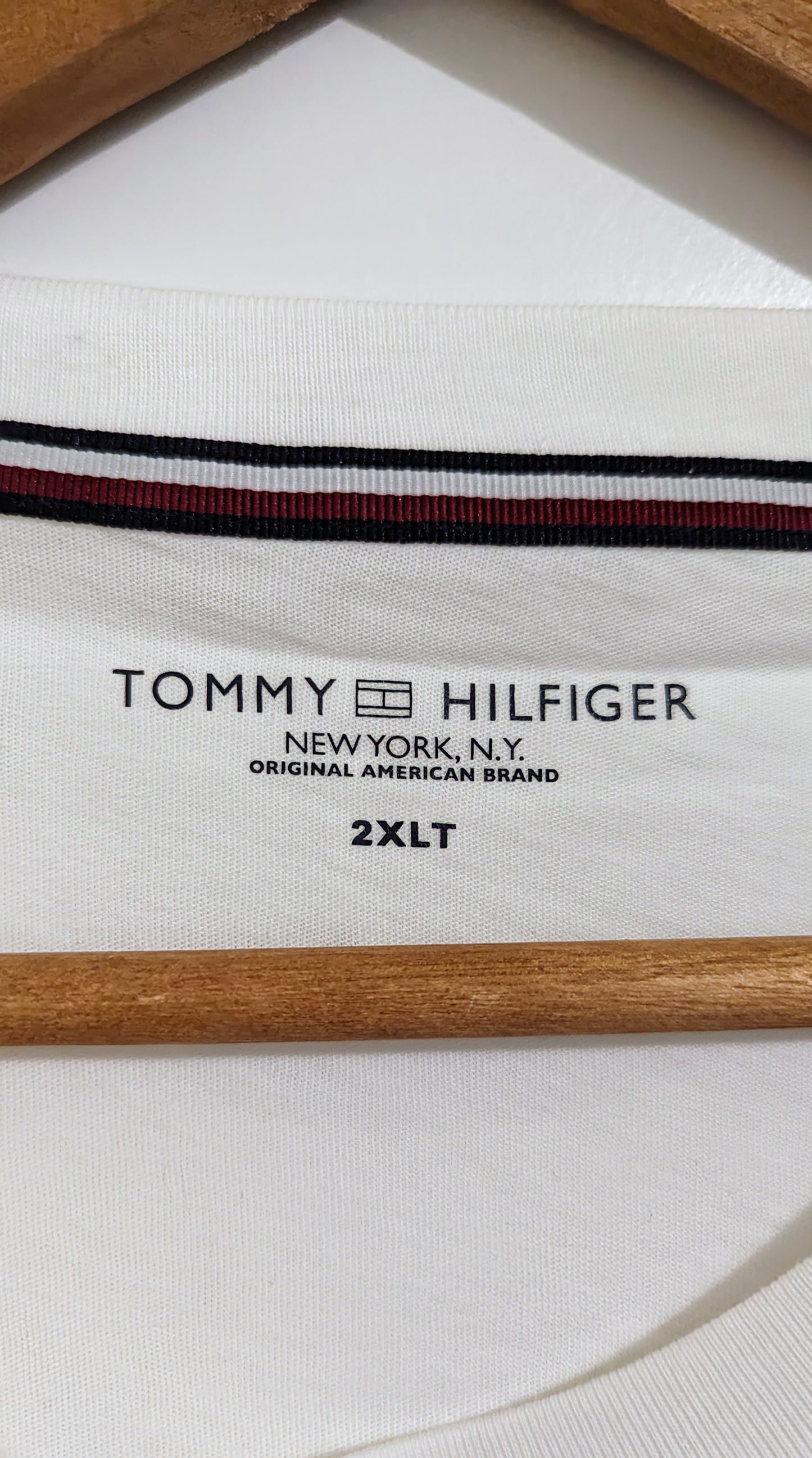 TOMMY HILIGER Herren T-Shirt Gr. 2XL Plus Size
