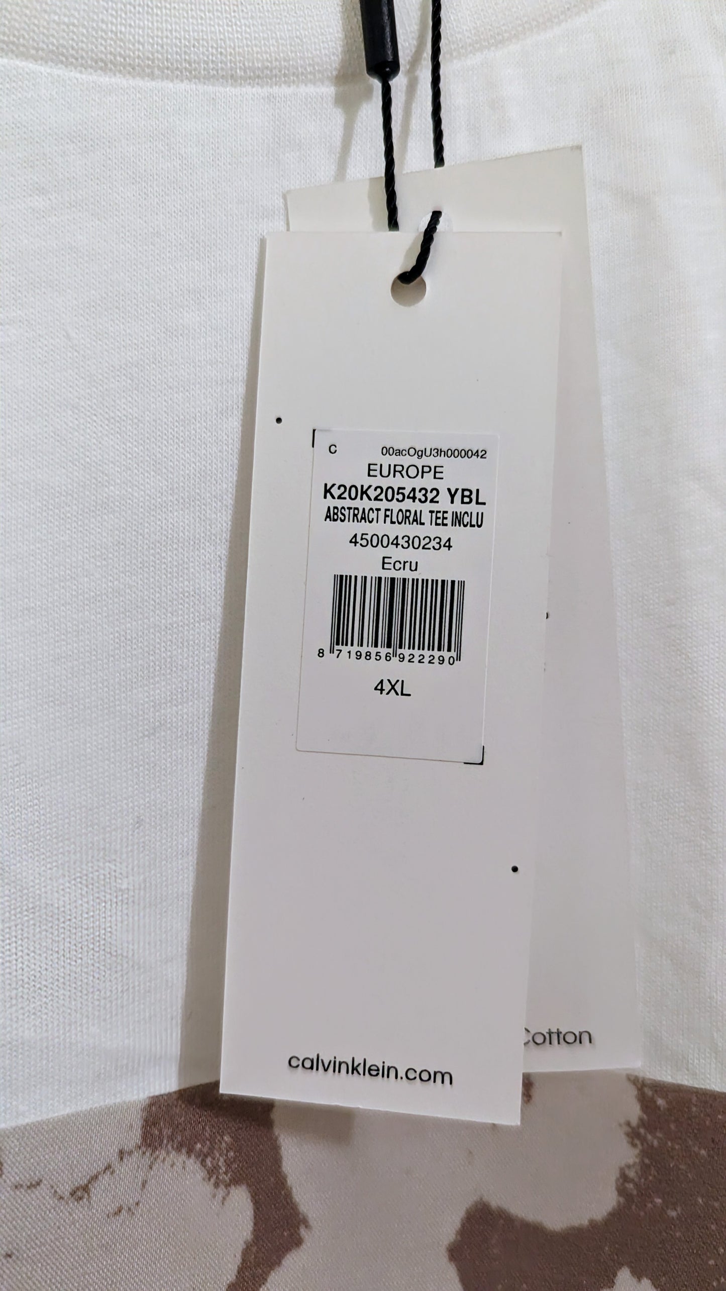 CALVIN KLEIN Damen T-Shirt Gr. 44