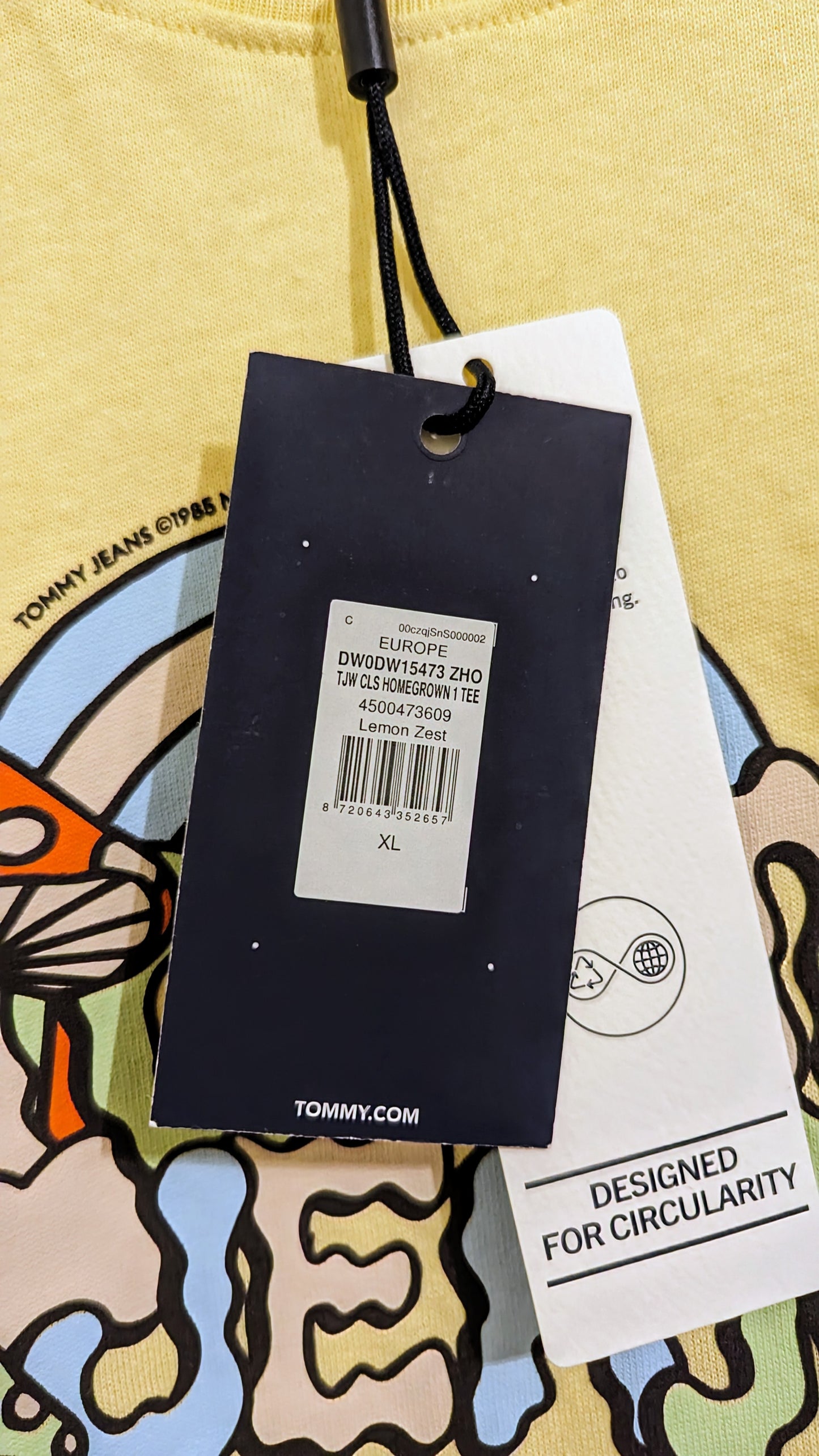TOMMY JEANS Damen T-Shirt Gr. XL