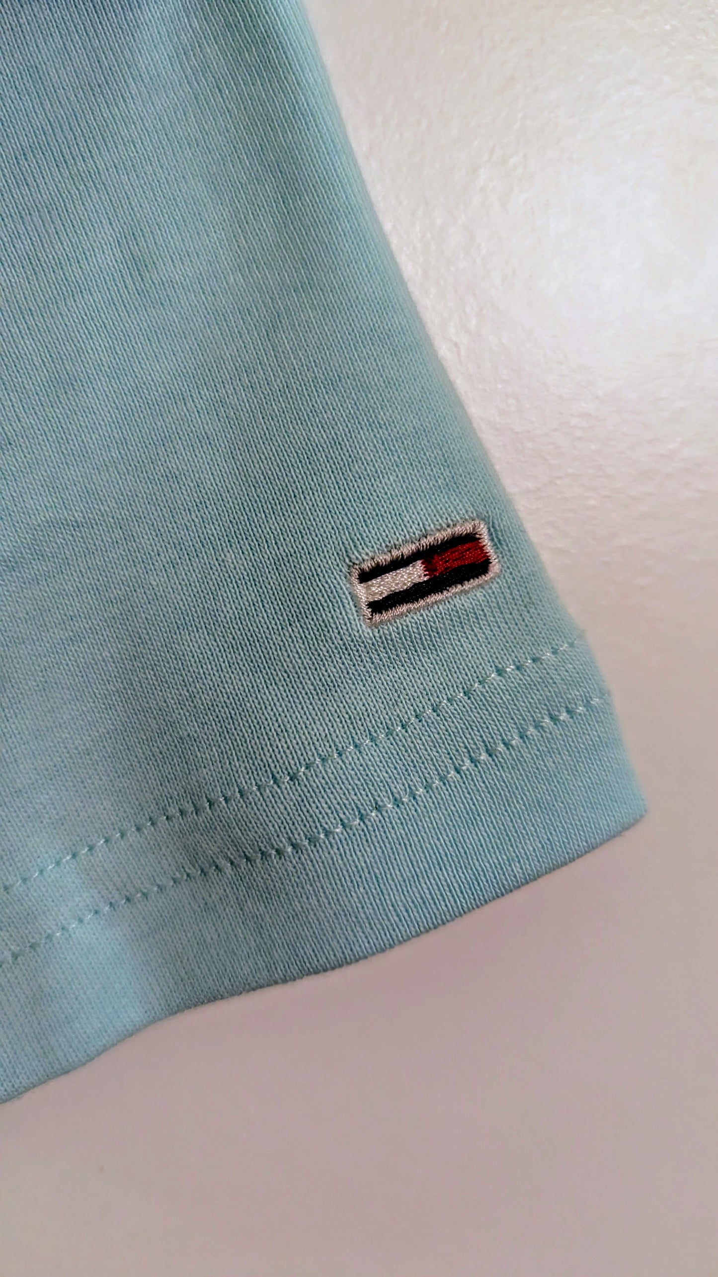 TOMMY JEANS Cropped Damen T-Shirt Gr. L