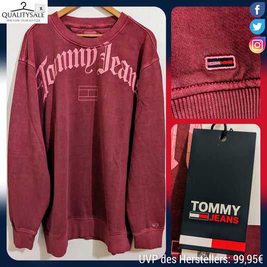 TOMMY JEANS Herren Sweatshirt Gr. 3XL Plus Size
