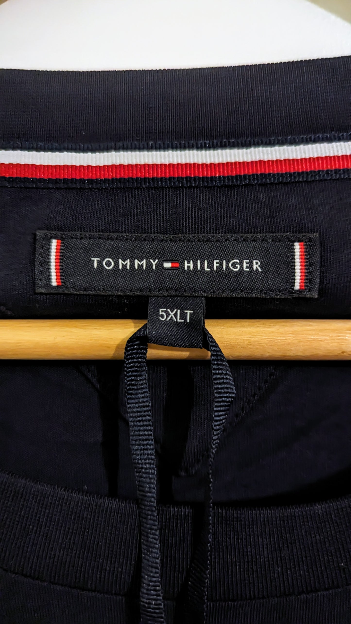 TOMMY HILFIGER Herren Langarmshirt Gr. 5XL Plus Size