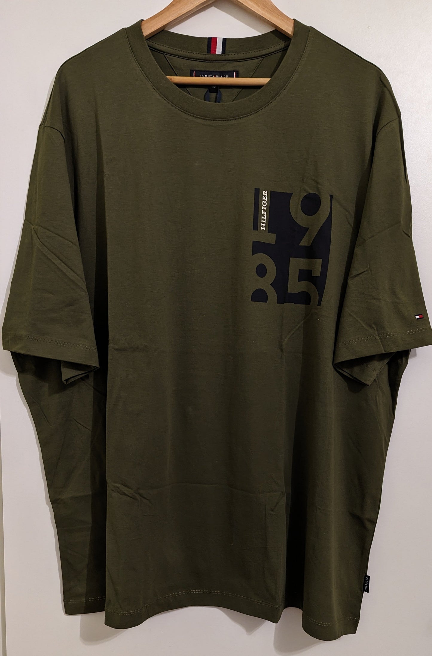 TOMMY HILFIGER Herren T-Shirt Gr. 5XL Plus Size