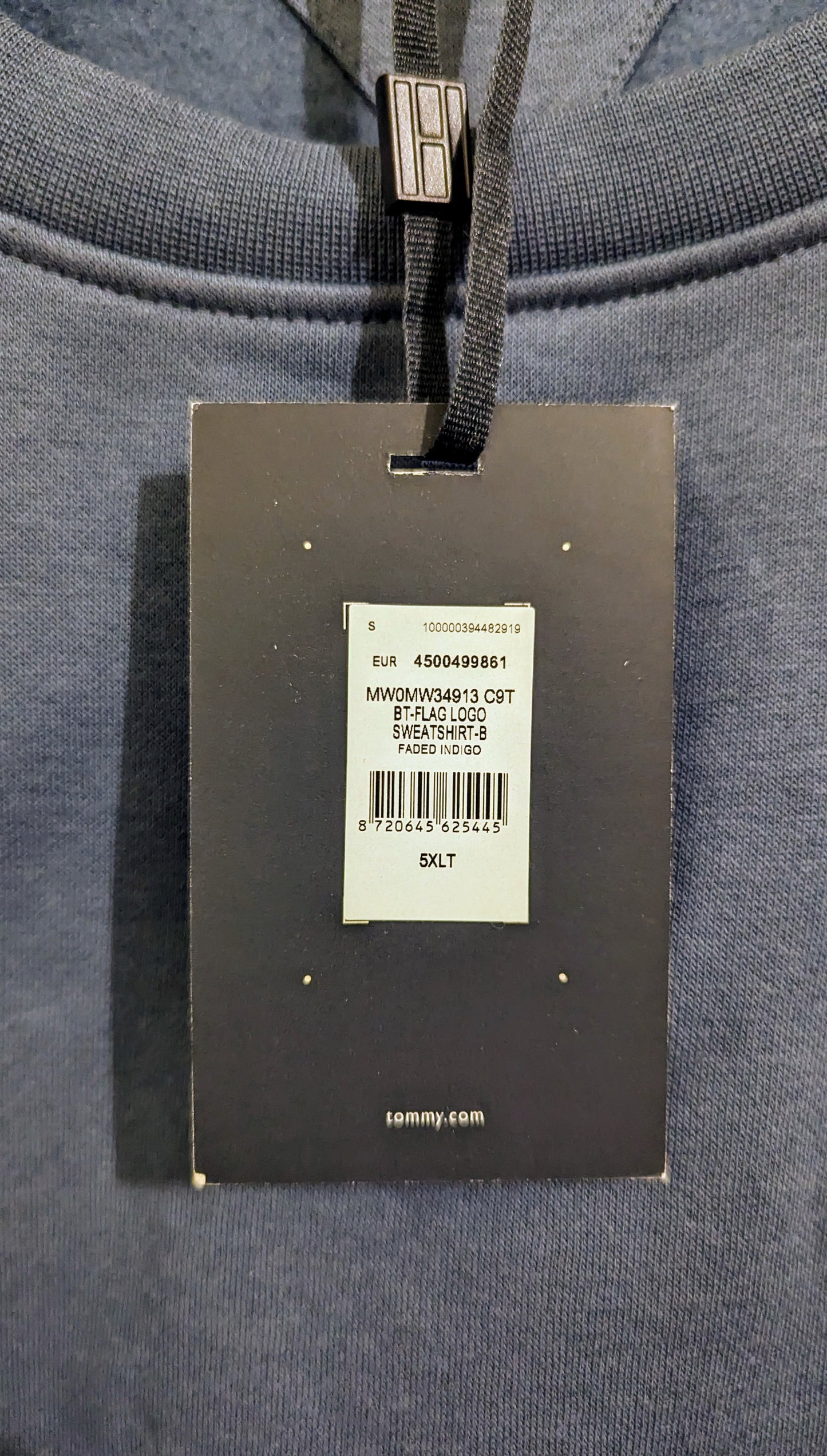 TOMMY HILFIGER Herren Sweatshirt Gr. 5XL Plus Size