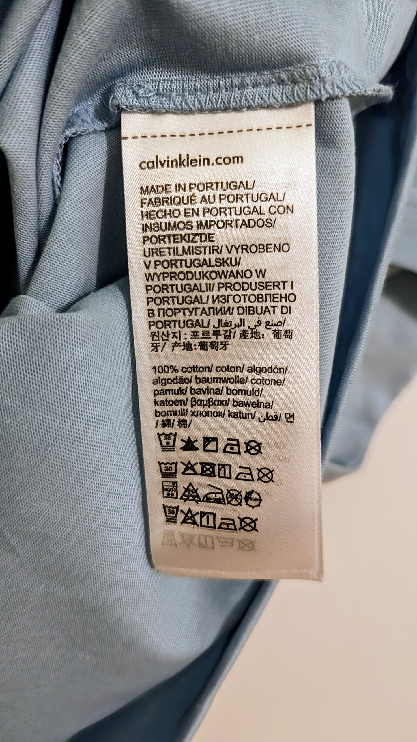 CALVIN KLEIN Herren T-Shirt Gr. 4XL Plus Size