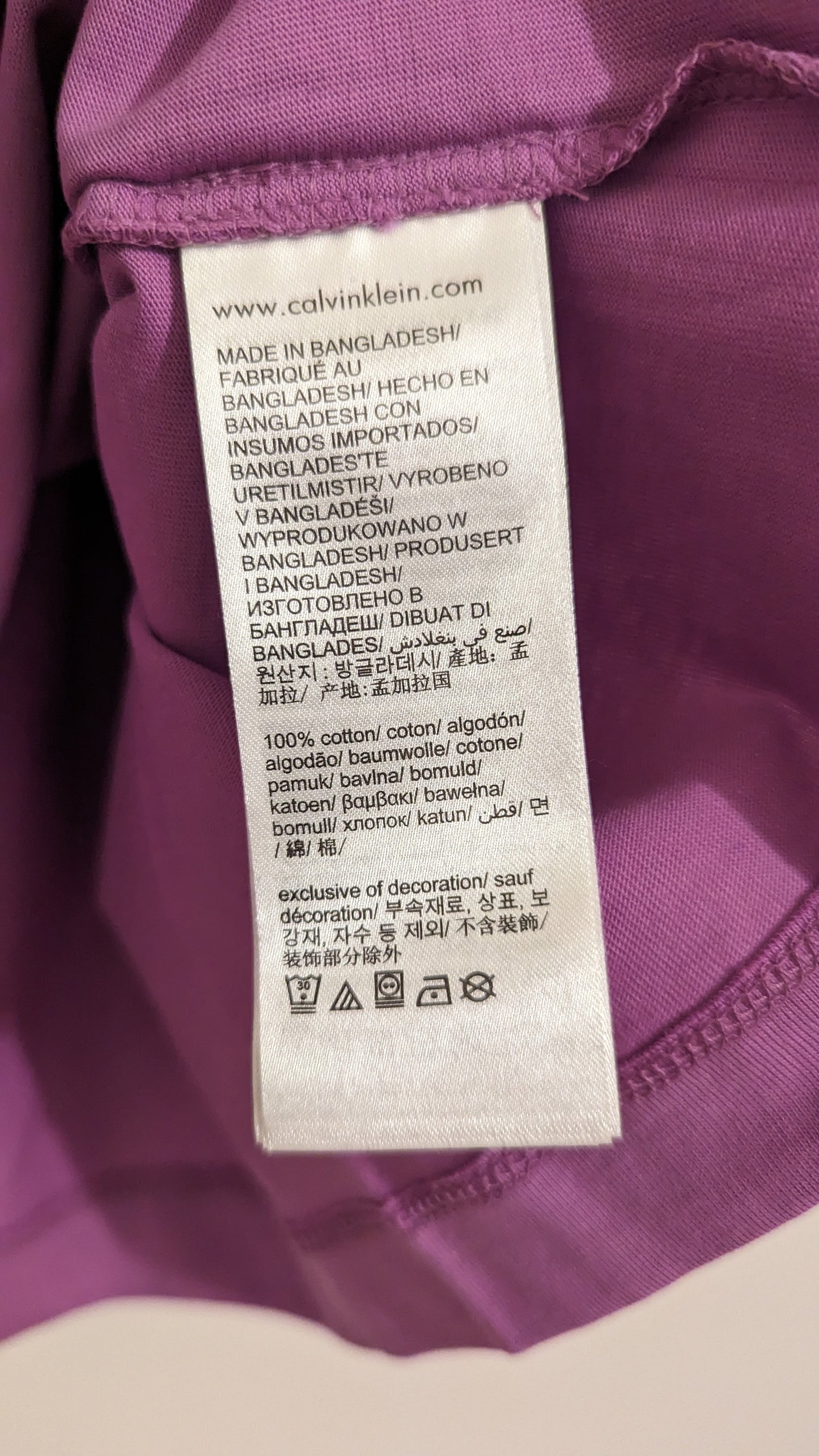 CALVIN KLEIN JEANS Damen T-Shirt Gr. XL
