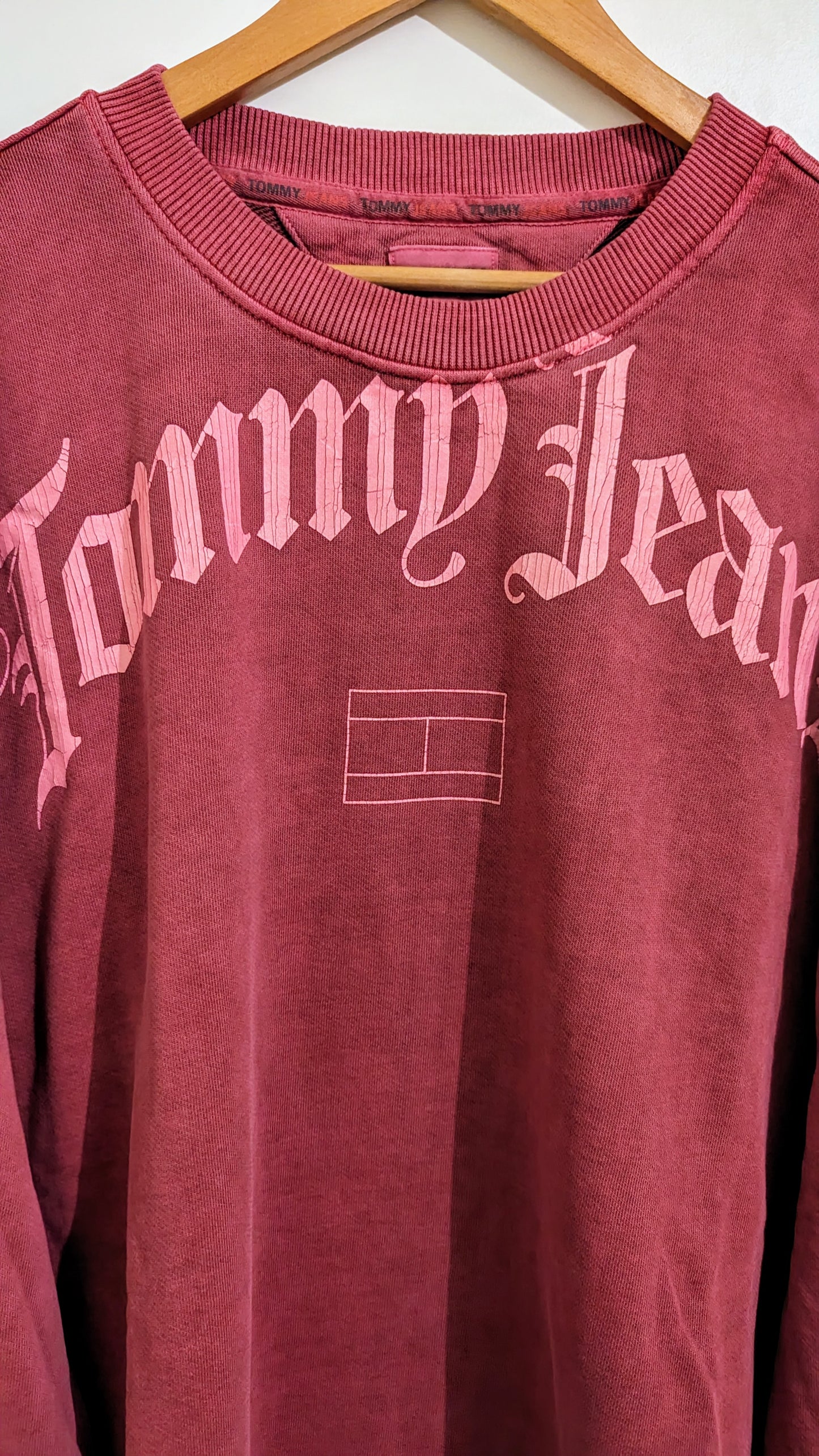 TOMMY JEANS Herren Sweatshirt Gr. 3XL Plus Size