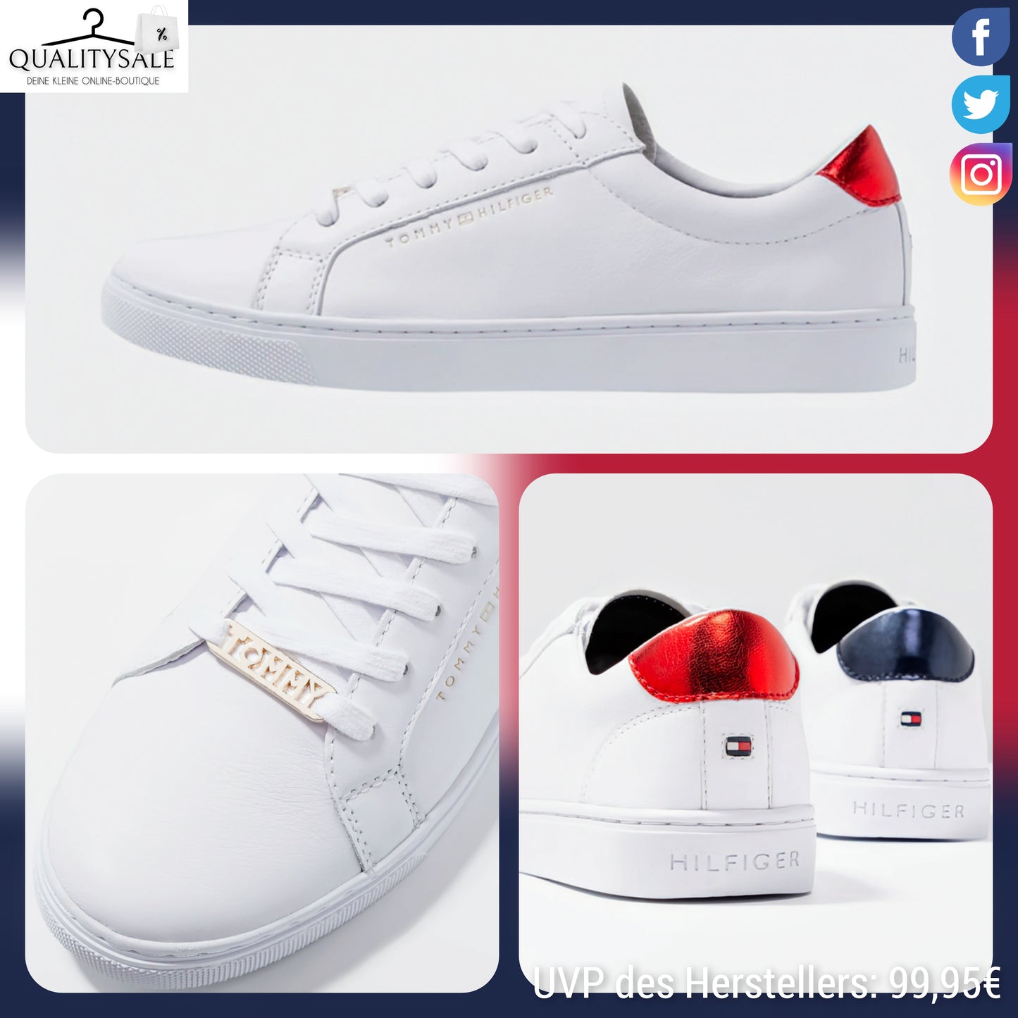 TOMMY HILFIGER Damen Sneaker Gr. 41
