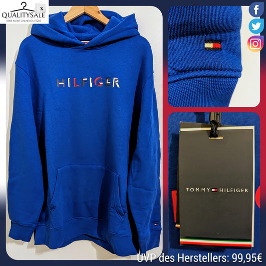 TOMMY HILFIGER Herren Hoodie Gr. 2XL Plus Size