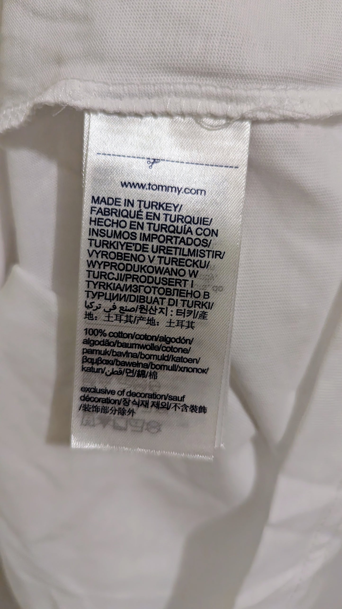 TOMMY JEANS Herren T-Shirt Gr. 2XL Plus Size