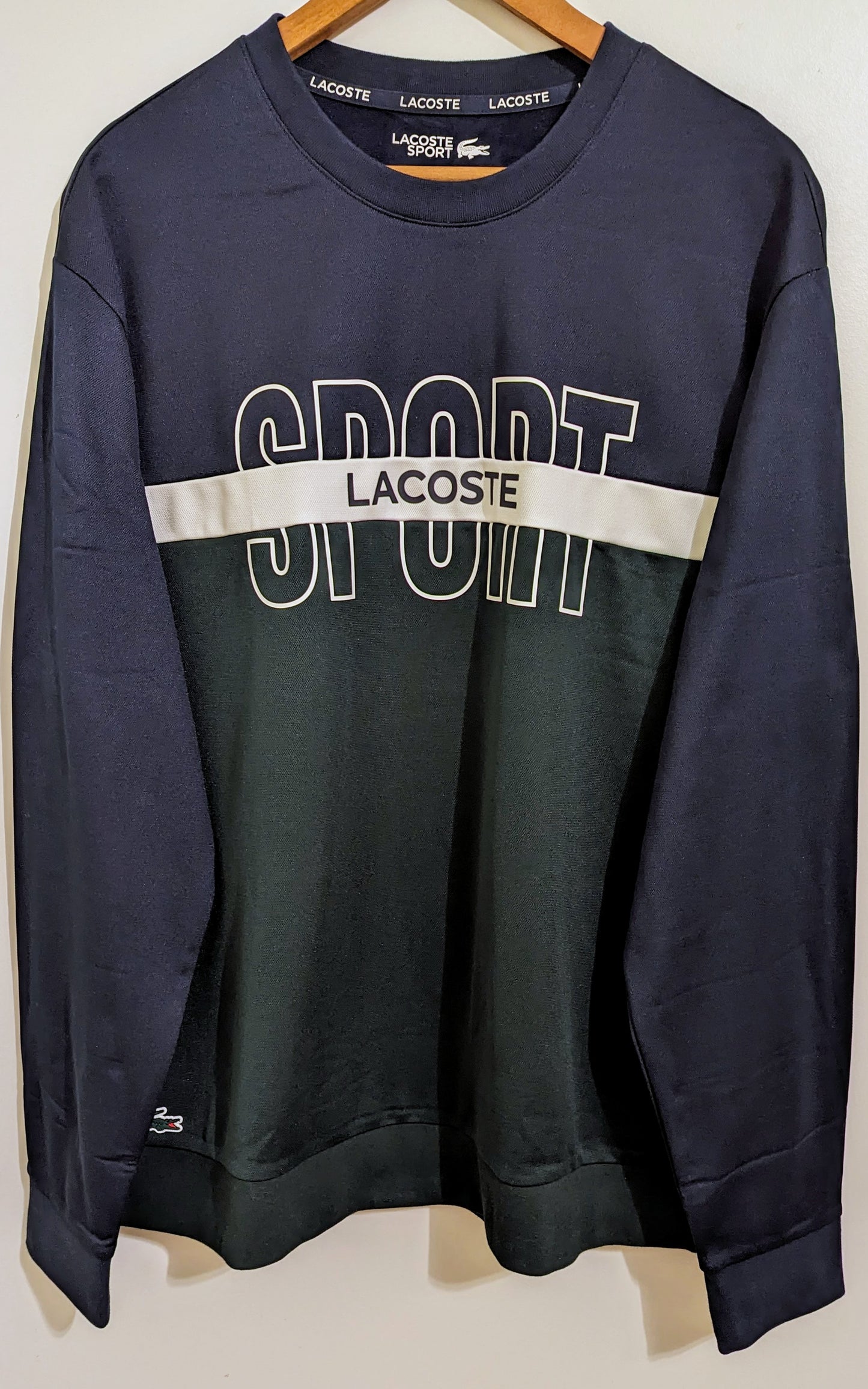 LACOSTE Herren Sweatshirt Gr. 2XL Plus Size