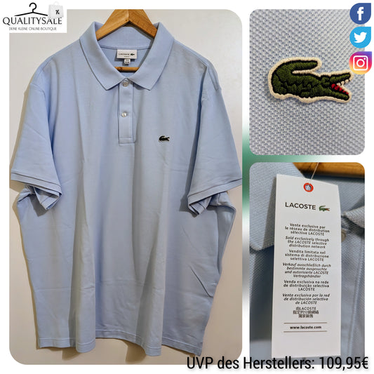 LACOSTE Herren Poloshirt Gr. 5XL Plus Size