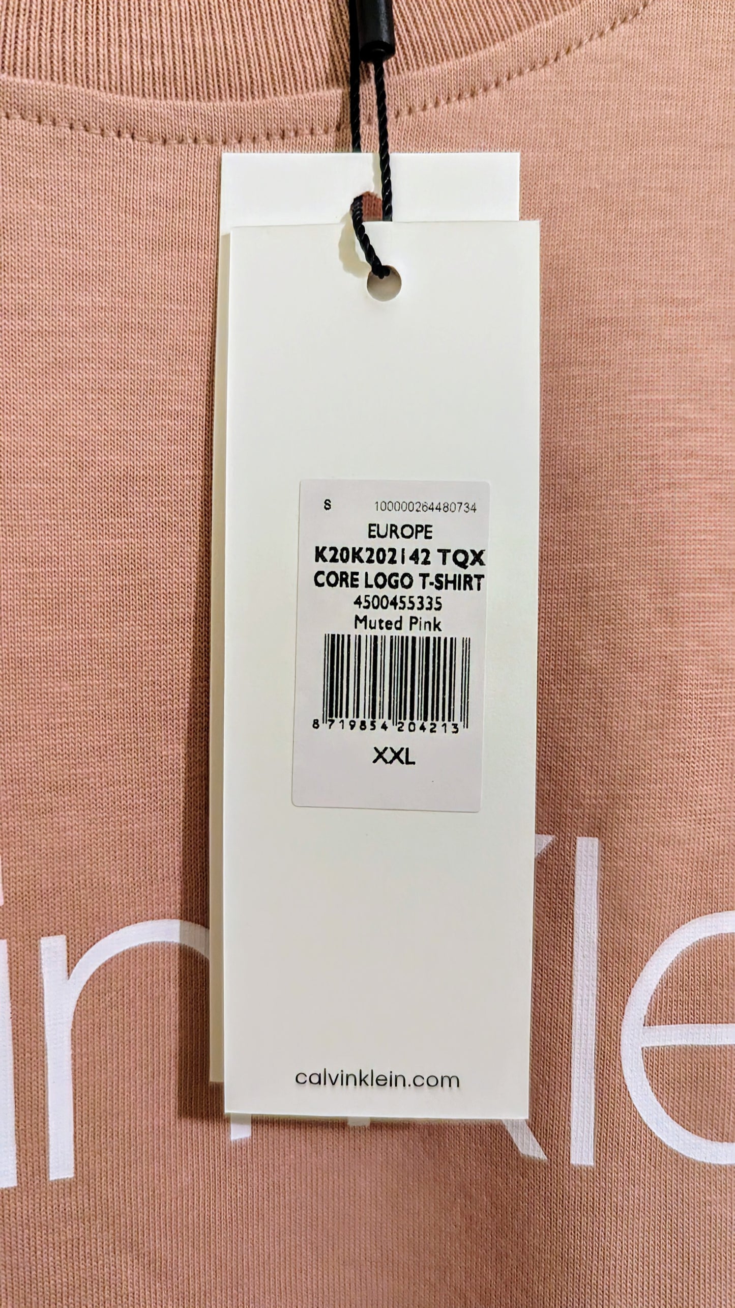 CALVIN KLEIN Damen T-Shirt Gr. XL
