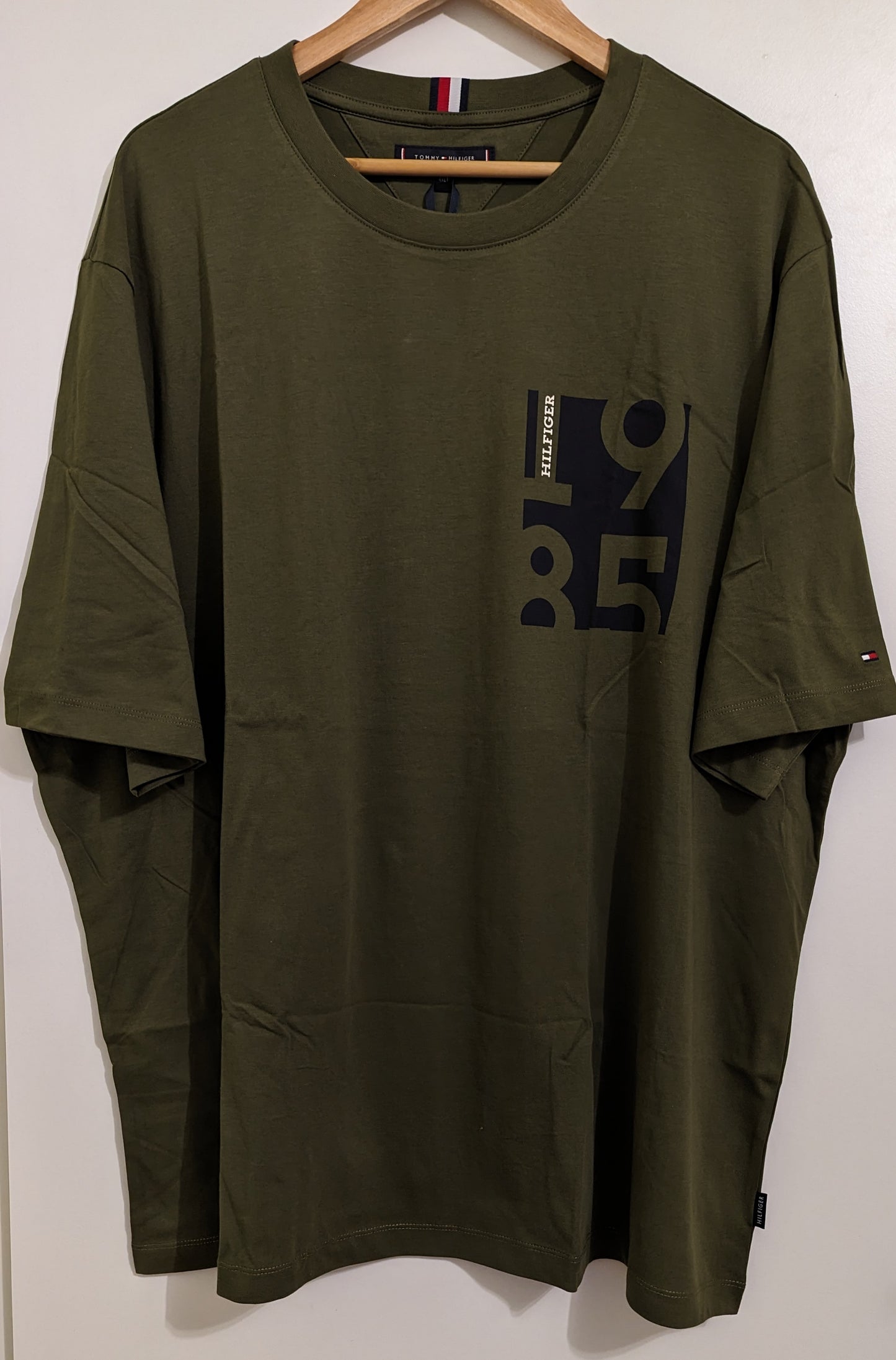 TOMMY HILFIGER Herren T-Shirt Gr. 4XL Plus Size