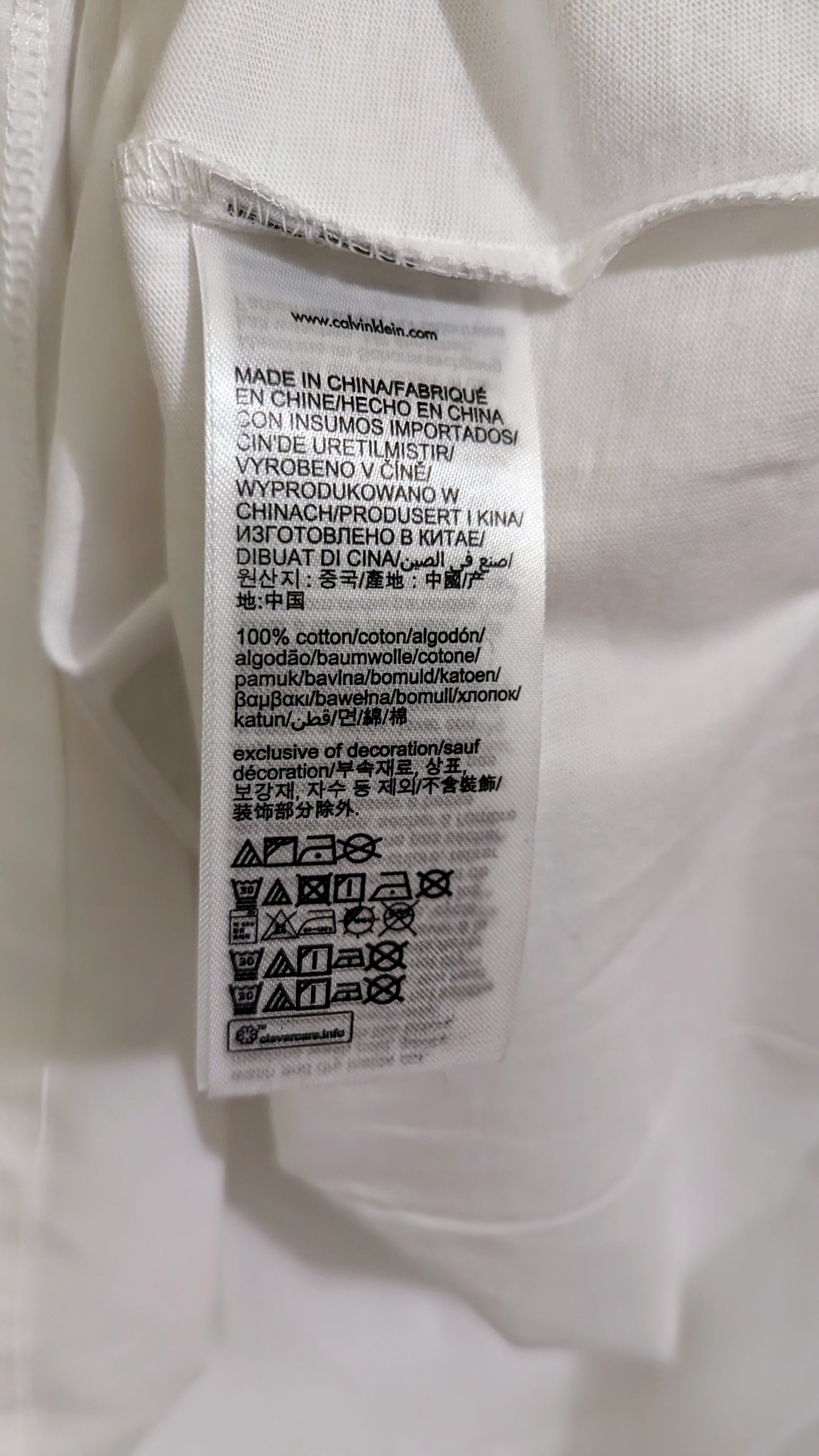 CALVIN KLEIN Damen T-Shirt Gr. 44