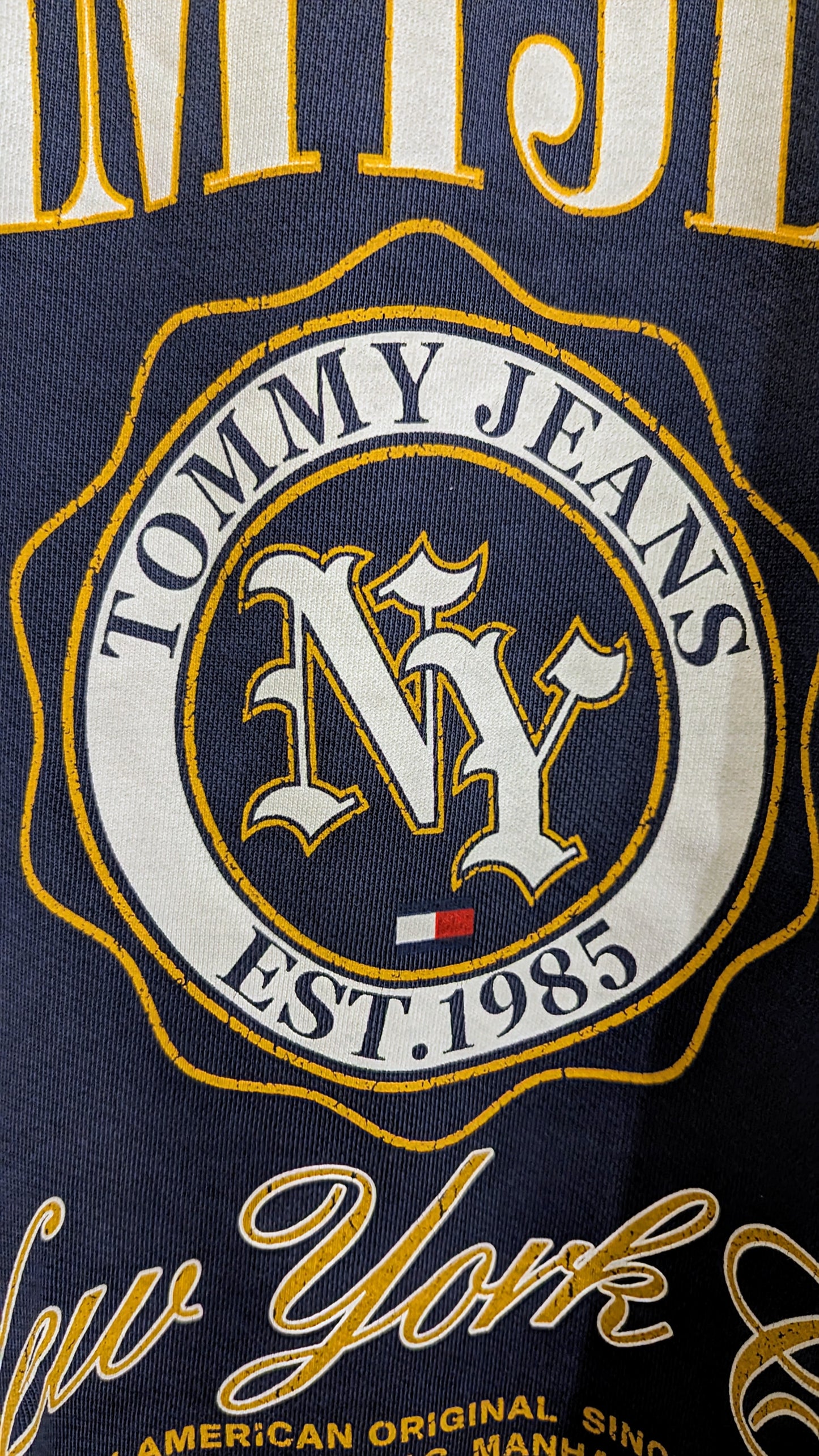 TOMMY JEANS Herren Sweatshirt Gr. 4XL Plus Size