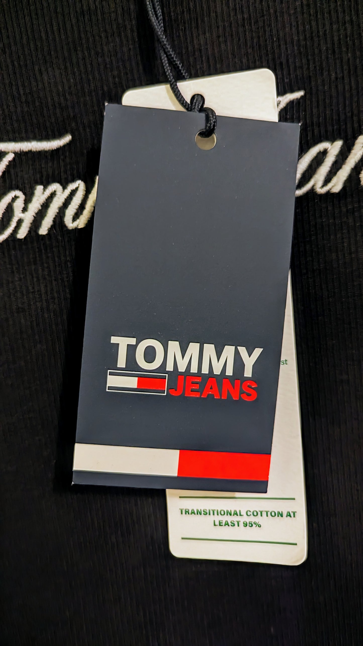 TOMMY JEANS Cropped Damen T-Shirt Gr. L