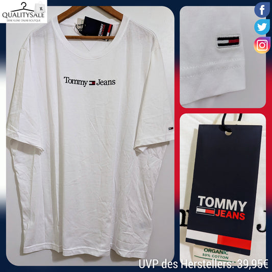 TOMMY JEANS Herren T-Shirt Gr. 2XL Plus Size