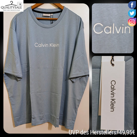 CALVIN KLEIN Herren T-Shirt Gr. 4XL Plus Size