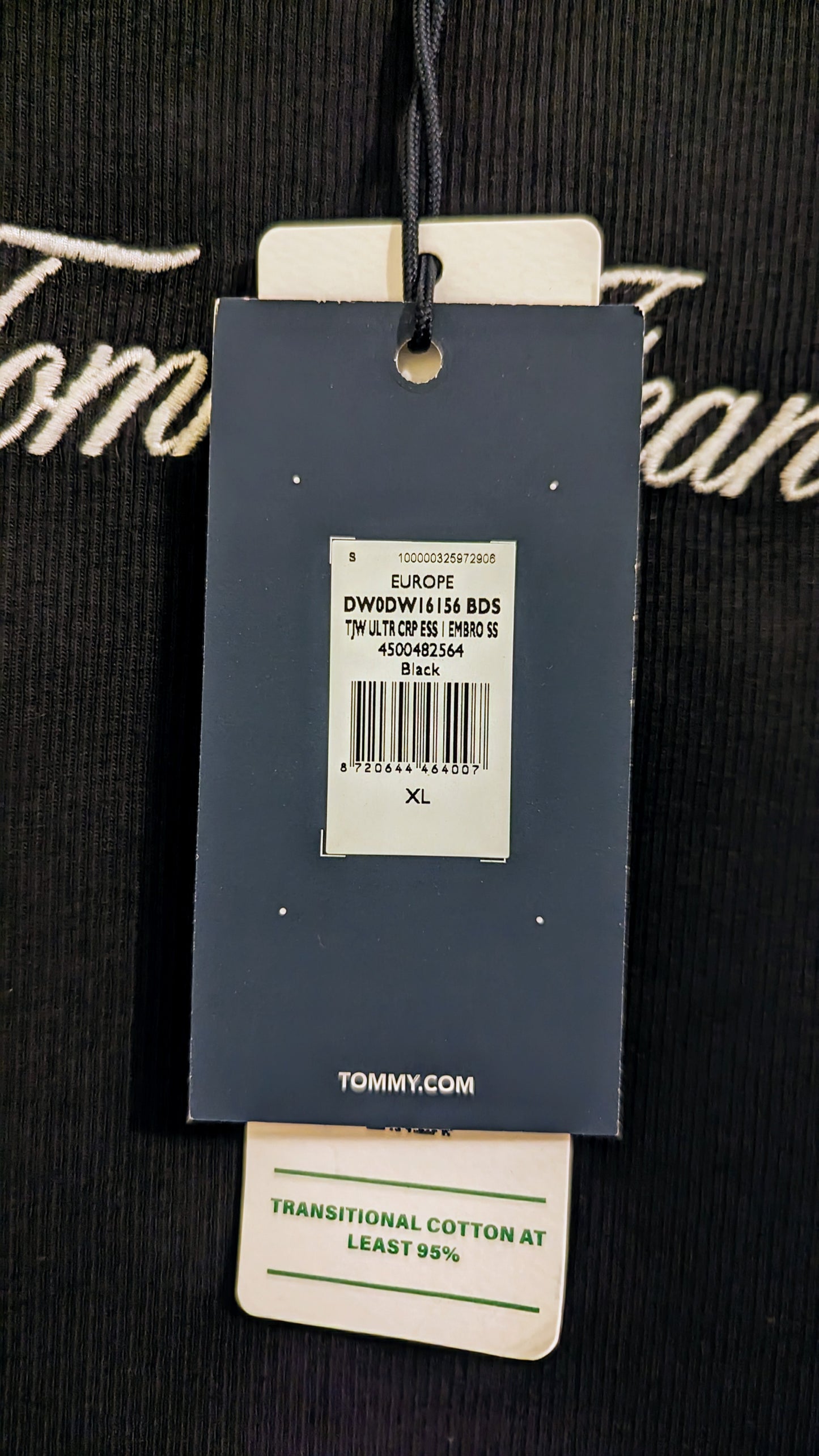 TOMMY JEANS Cropped Damen T-Shirt Gr. L