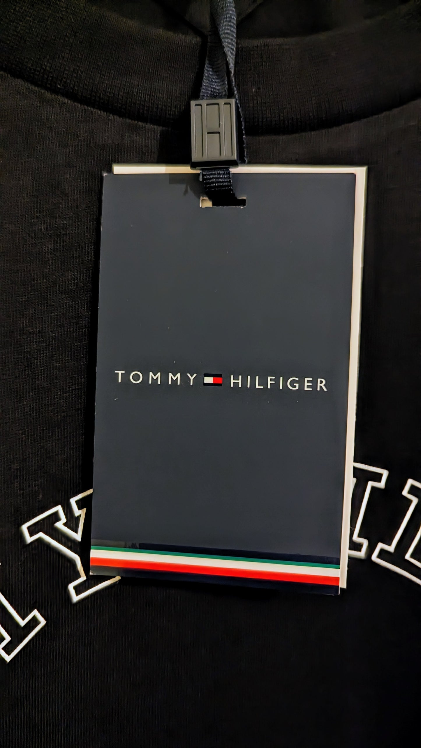 TOMMY HILFIGER Herren Langarmshirt Gr. 4XL Plus Size