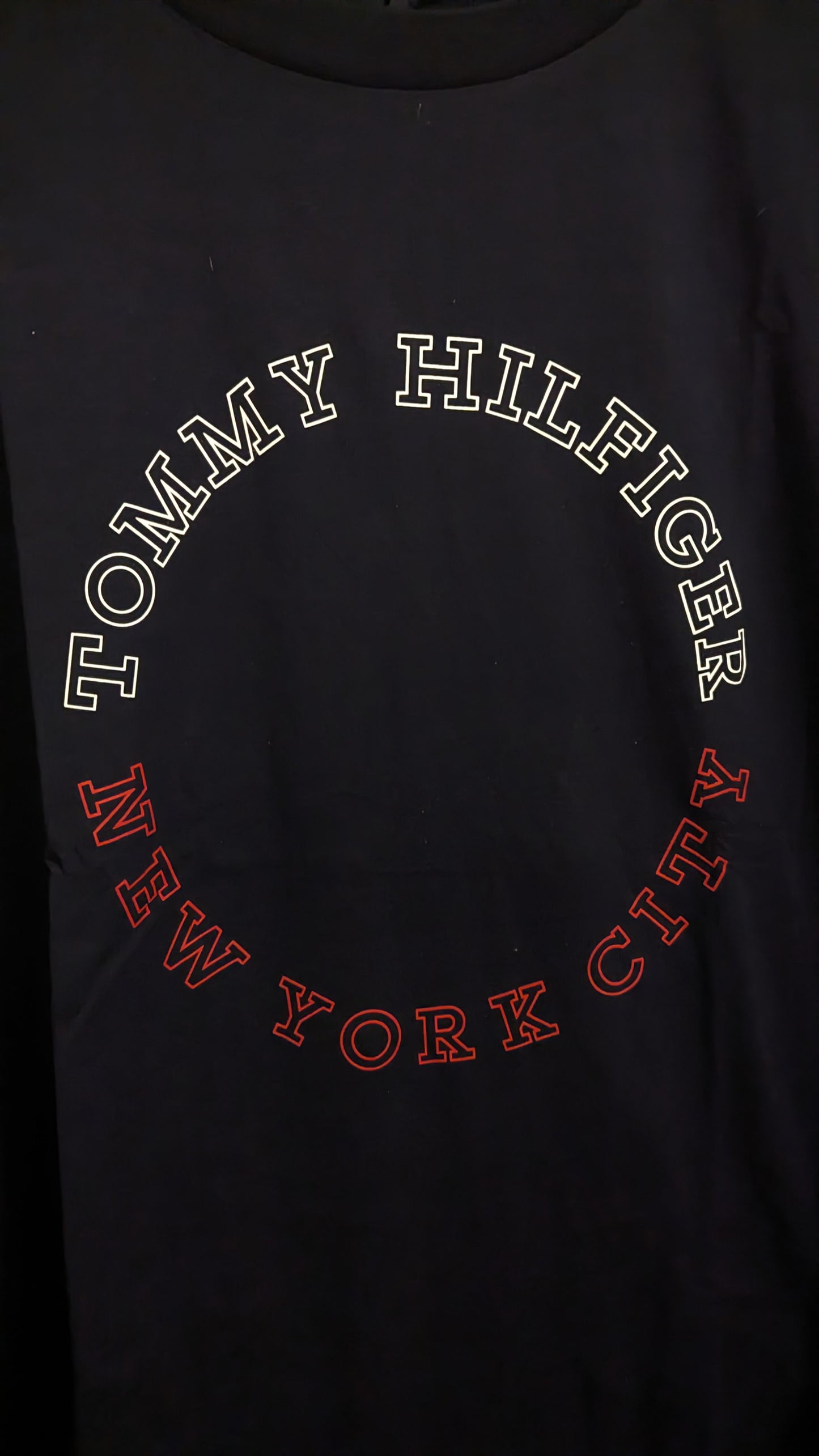 TOMMY HILFIGER Herren Langarmshirt Gr. 5XL Plus Size