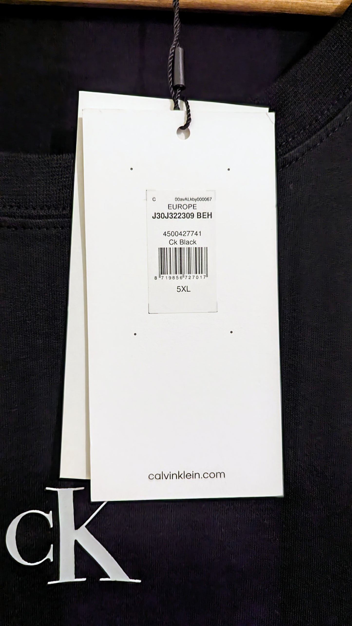 CALVIN KLEIN JEANS Herren T-Shirt Gr. 3XL Plus Size