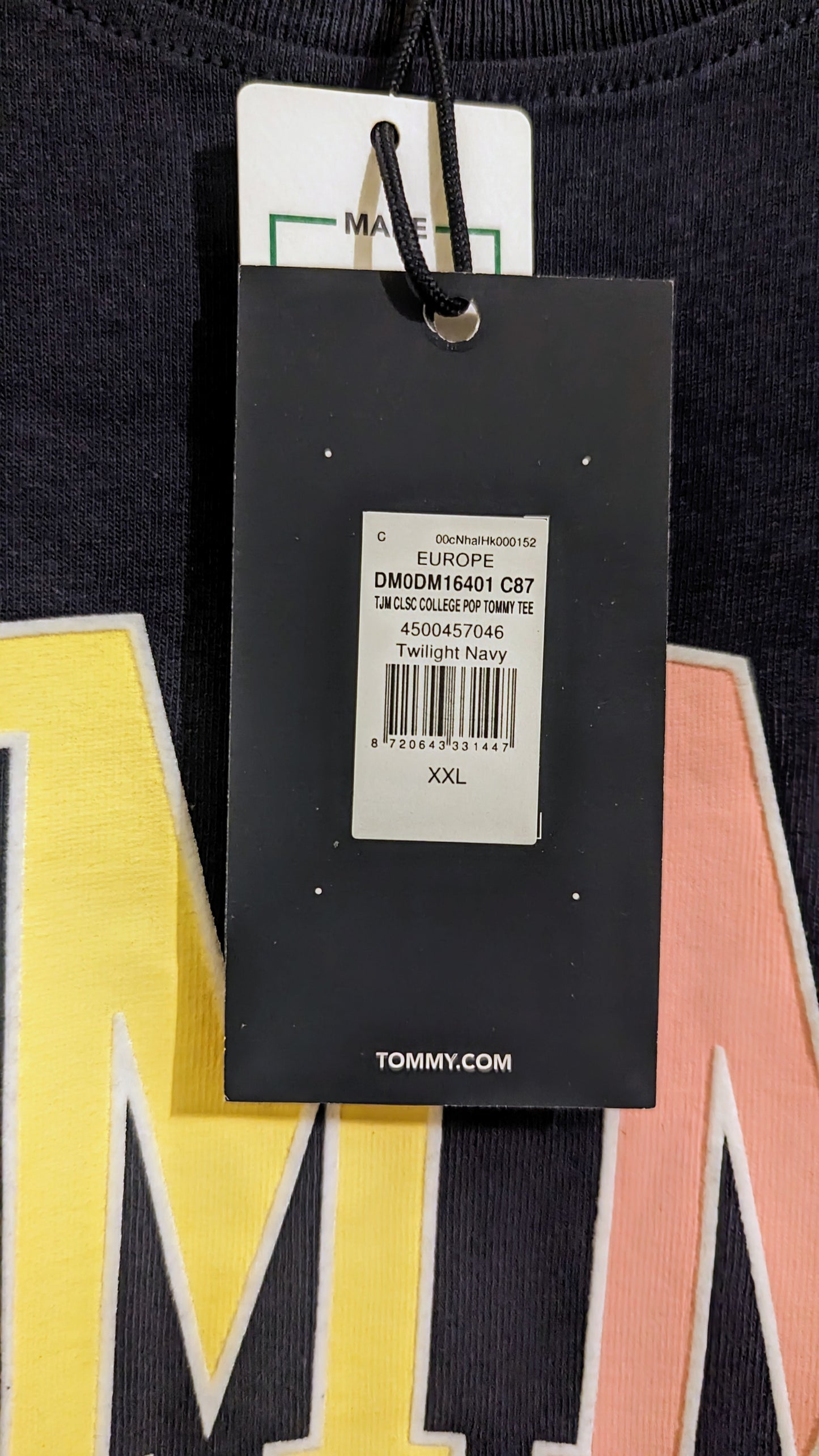TOMMY JEANS Herren T-Shirt Gr. XXL