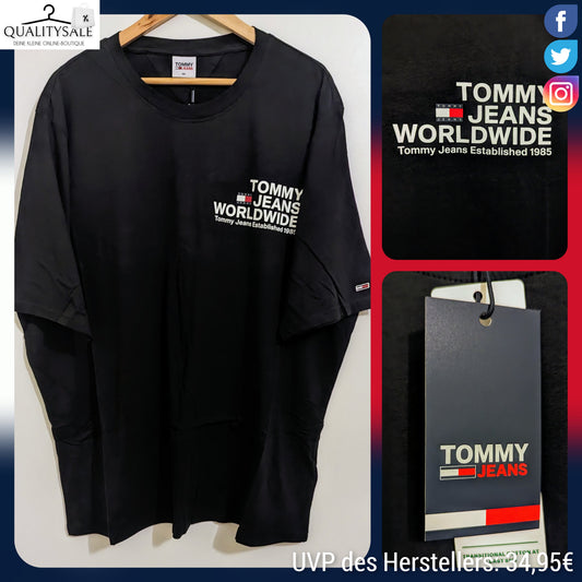 TOMMY JEANS Herren T-Shirt Gr. 3XL Plus Size