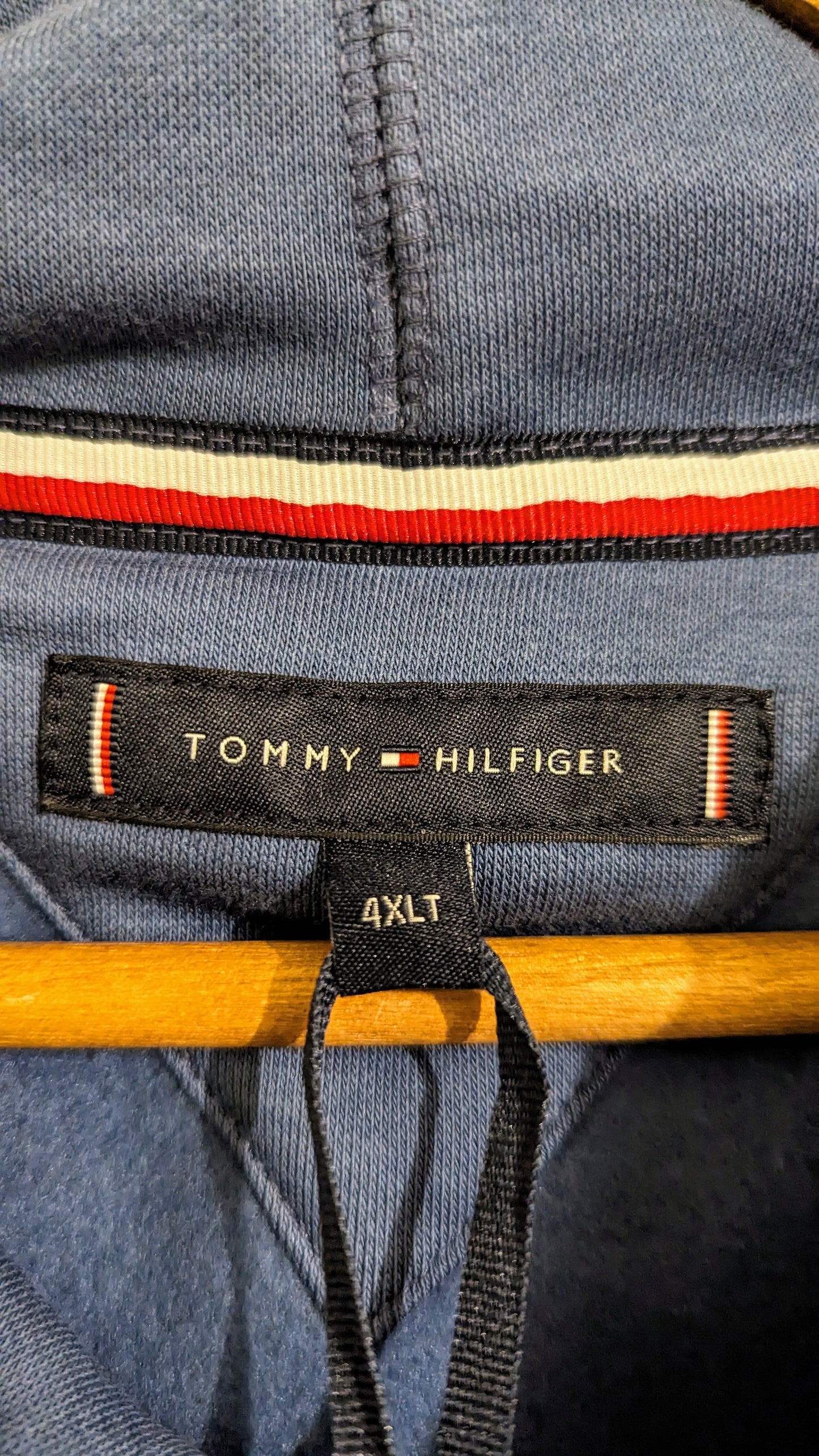 TOMMY HILFIGER Herren Hoodie Gr. 4XL Plus Size