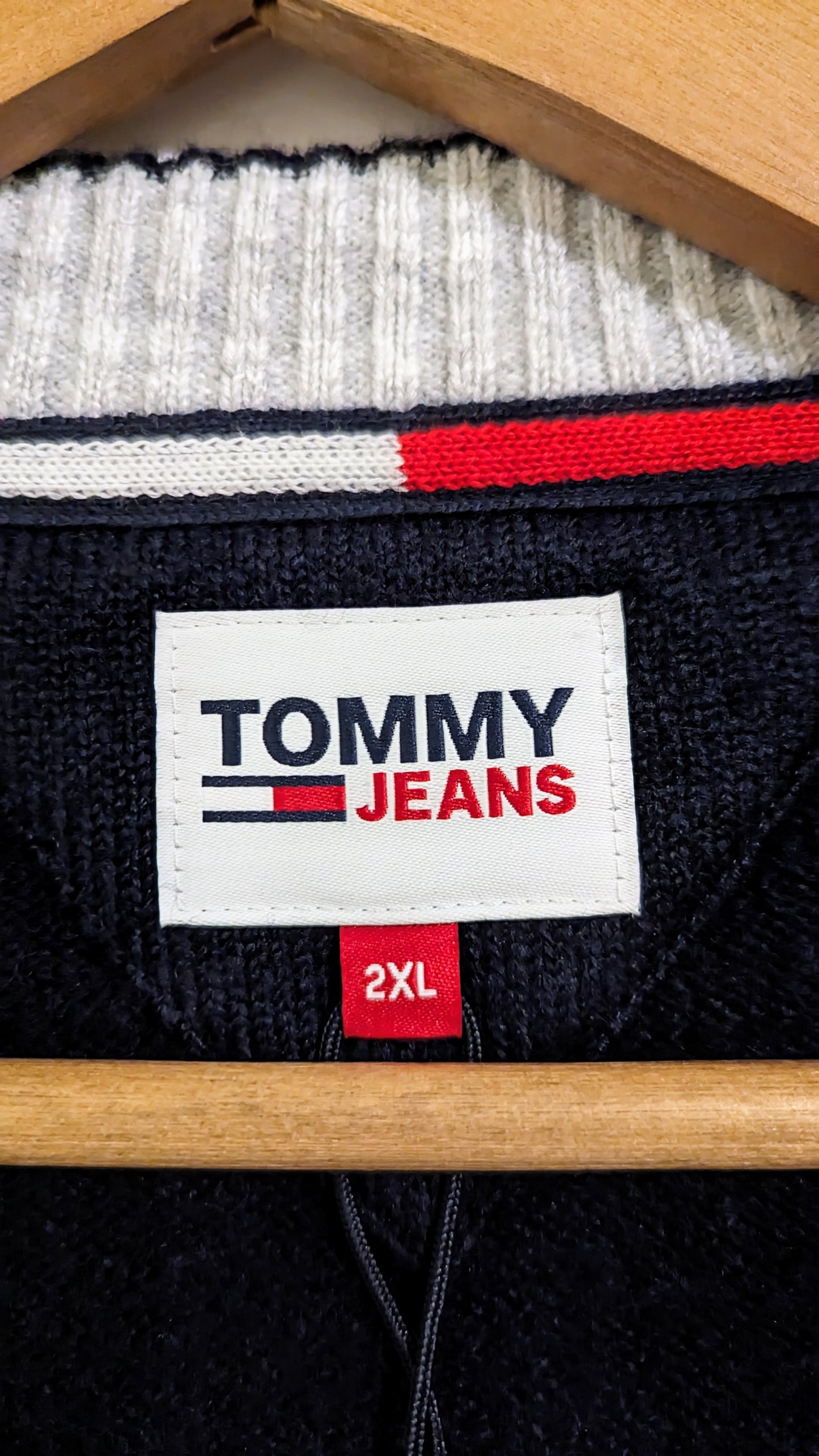 TOMMY JEANS Herren Pullover Gr. 2XL Plus Size