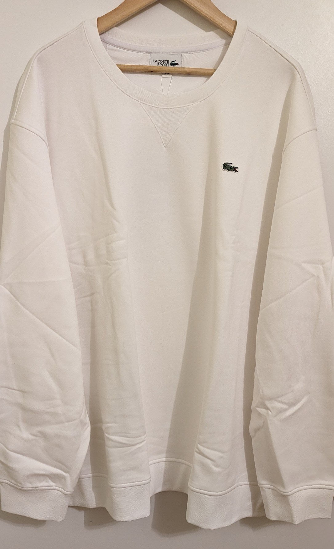 LACOSTE Herren Sweatshirt Gr. 5XL oder 6XL Plus Size