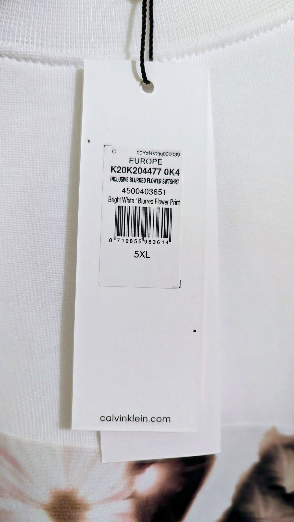 CALVIN KLEIN Damen Sweatshirt Gr. 50