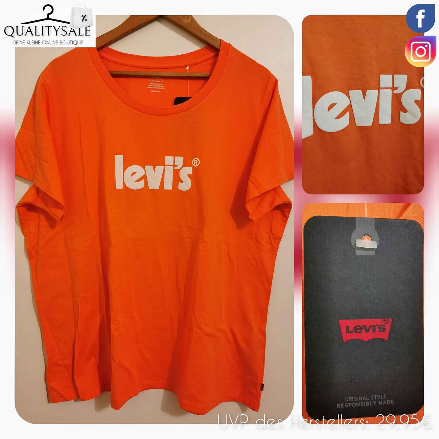 LEVI'S Damen T-Shirt Gr. 46
