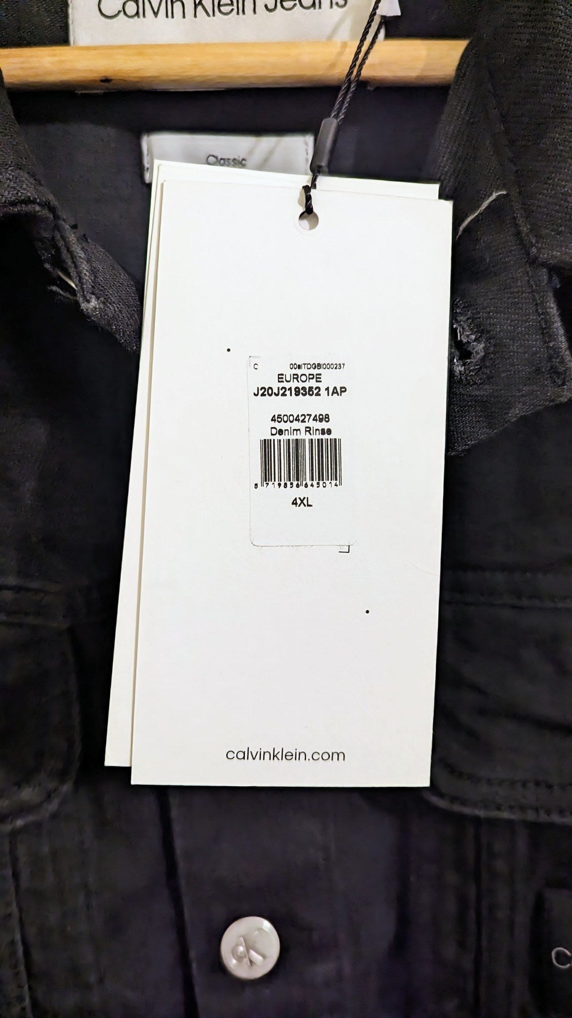 CALVIN KLEIN JEANS Damen Jeansjacke Gr. 48 oder 50