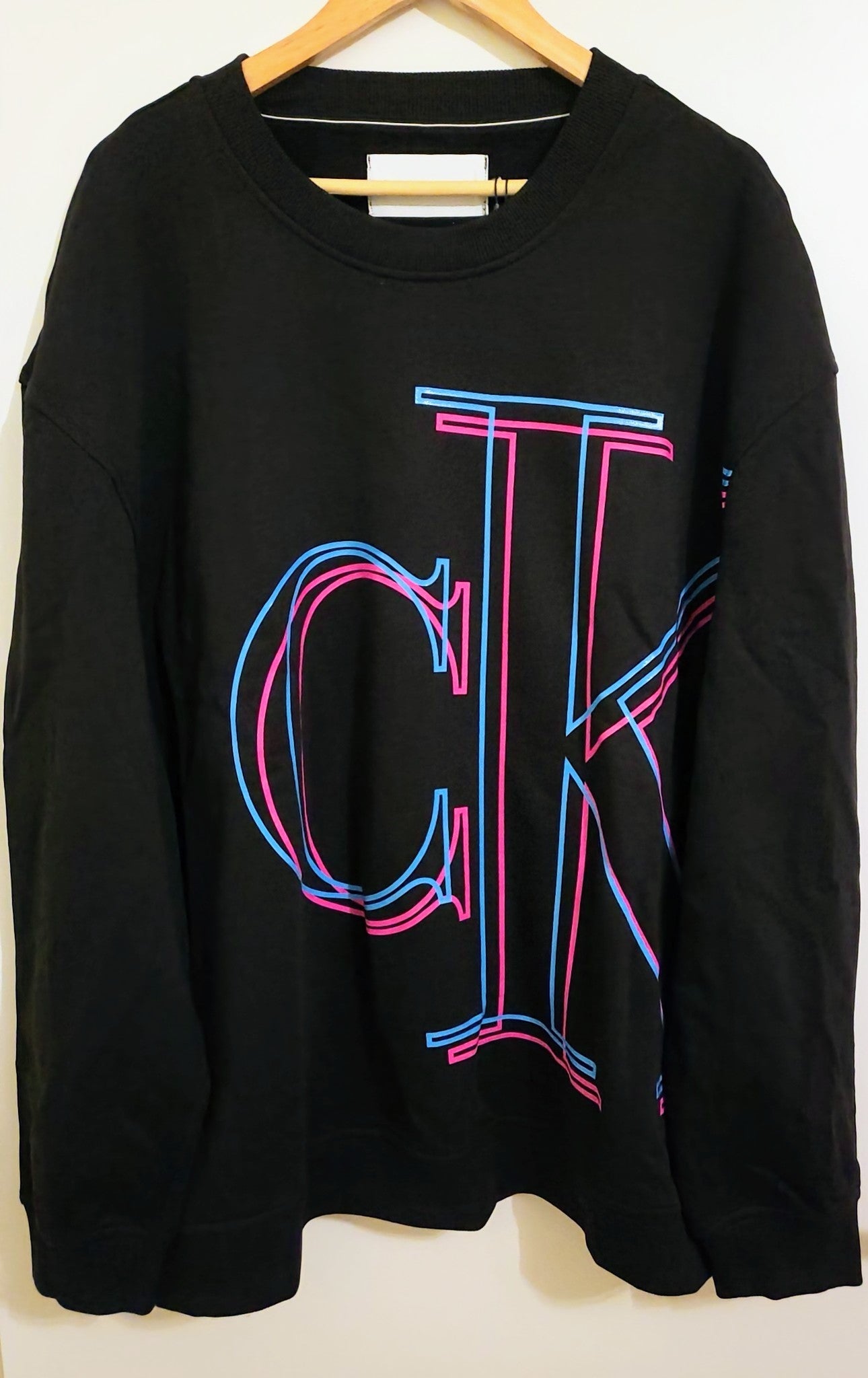 CALVIN KLEIN JEANS Herren Sweatshirt Gr. 4 XL Plus Size