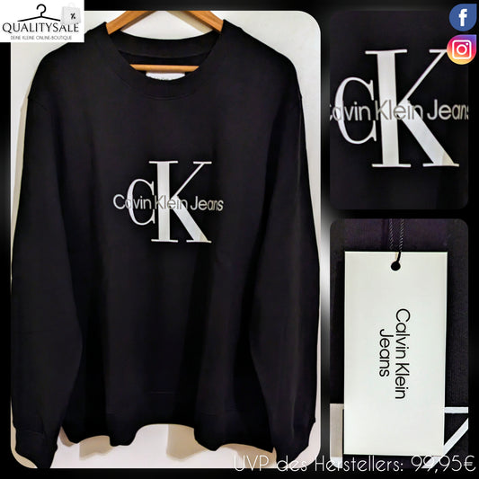 CALVIN KLEIN JEANS Damen Sweatshirt Gr. 46, 50 oder 52